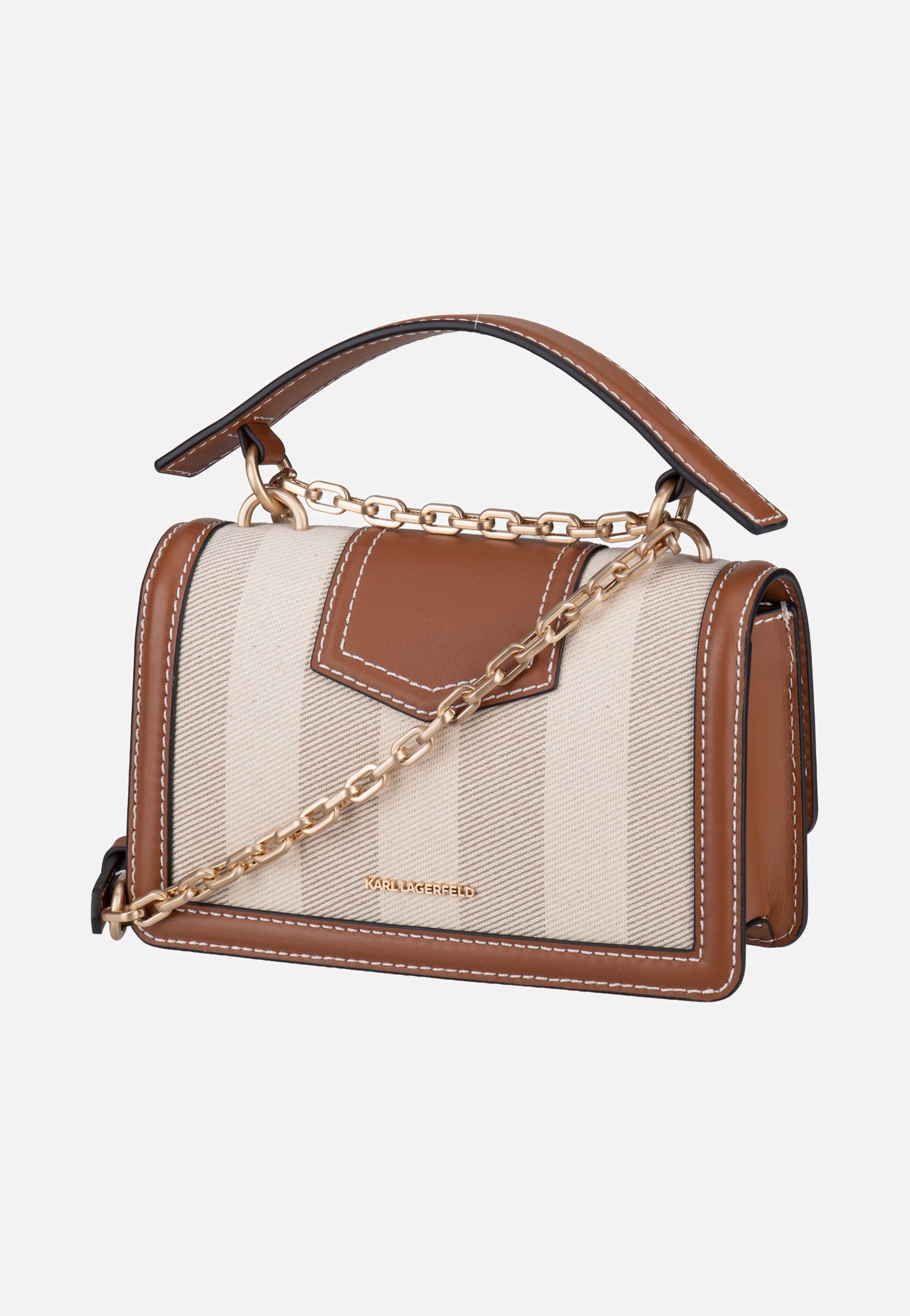Karl Lagerfeld K/Nova SM CB Herr Natural Canvas Tan Handle Bag