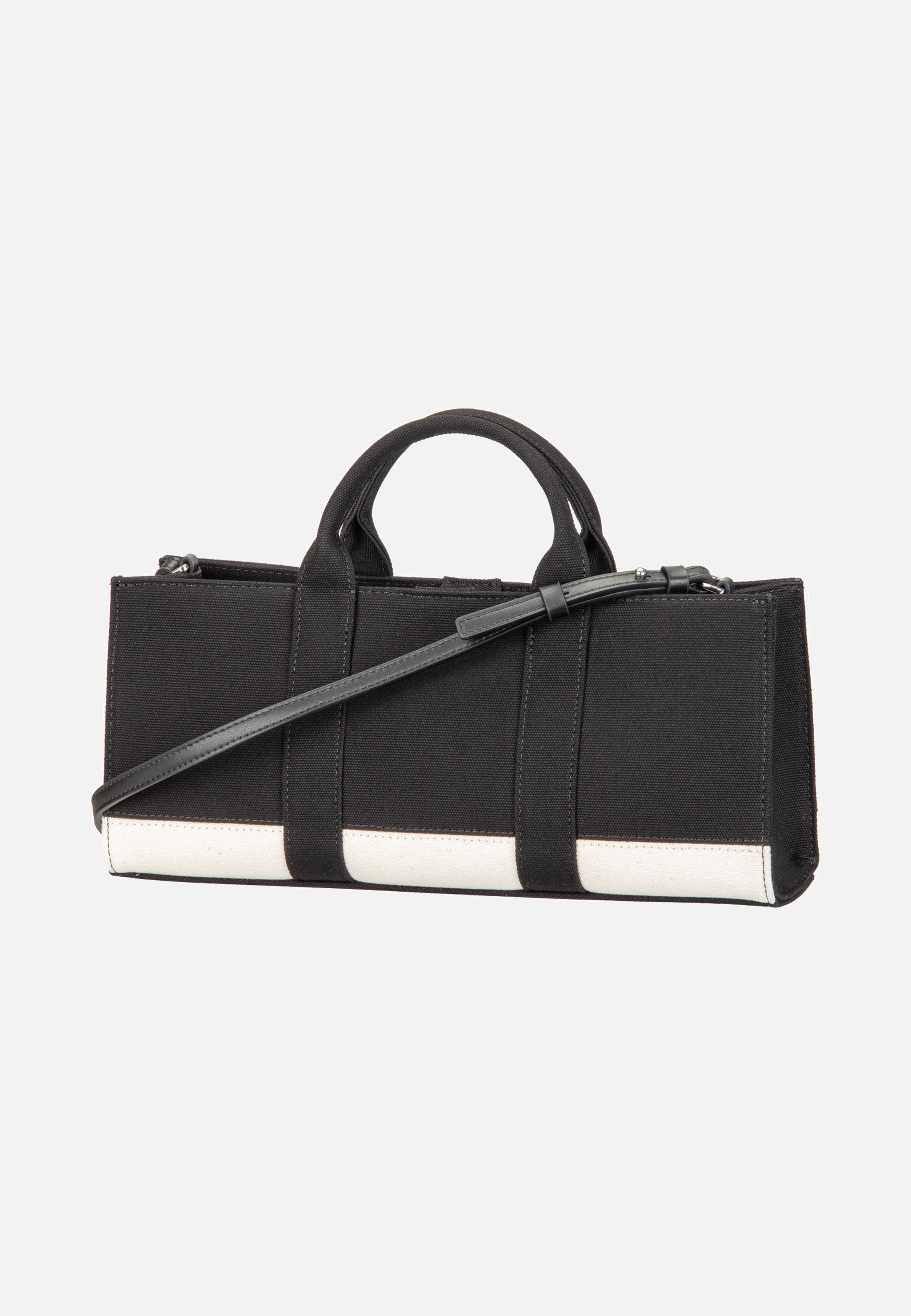 Karl Lagerfeld K/RSG E/W Magazine Tote White/Black Tote Bag