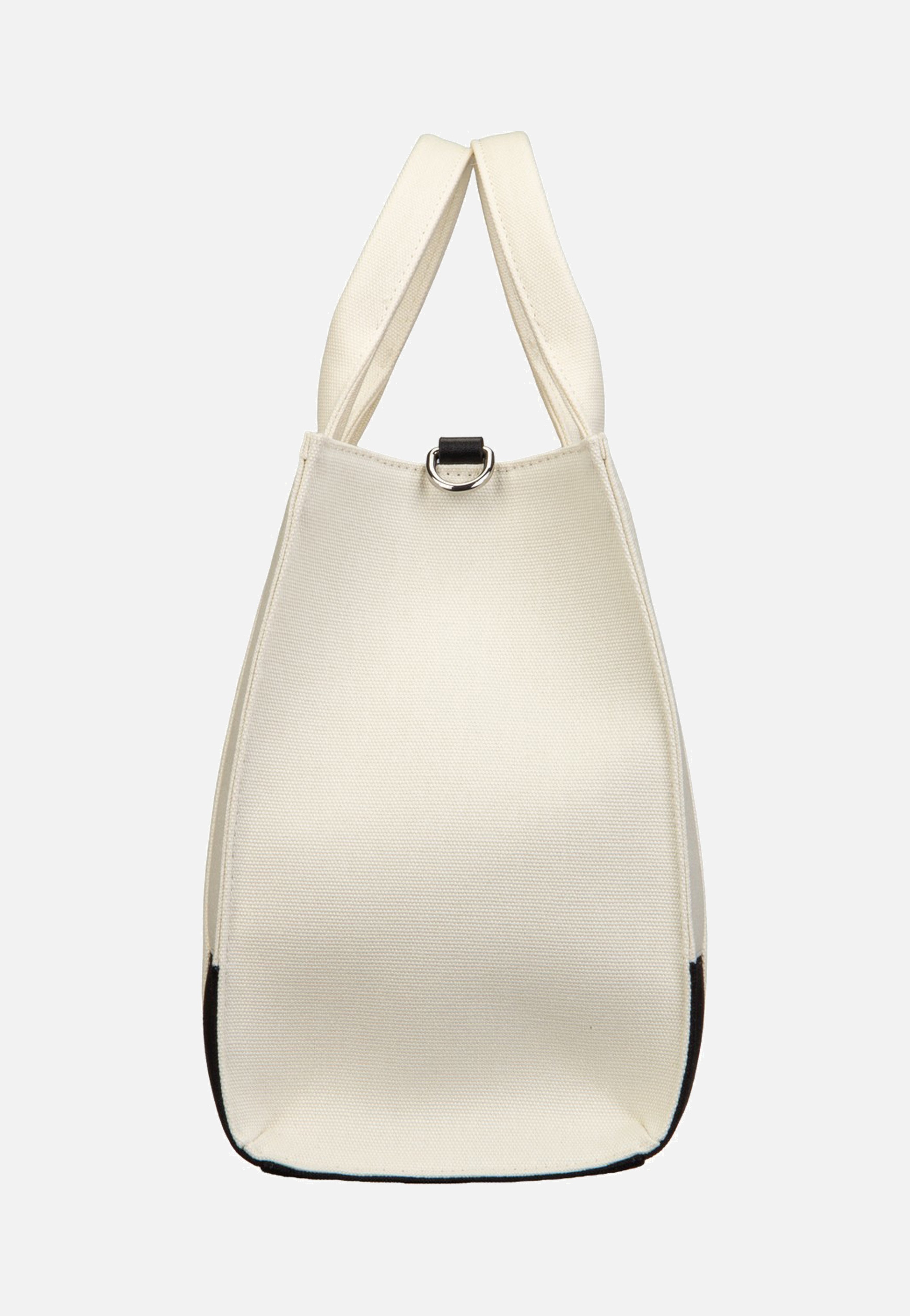 Karl Lagerfeld - K/RSG Square MD Col. Block 50025 Cannoli White/Black - Tote Bag | Neutral-Image