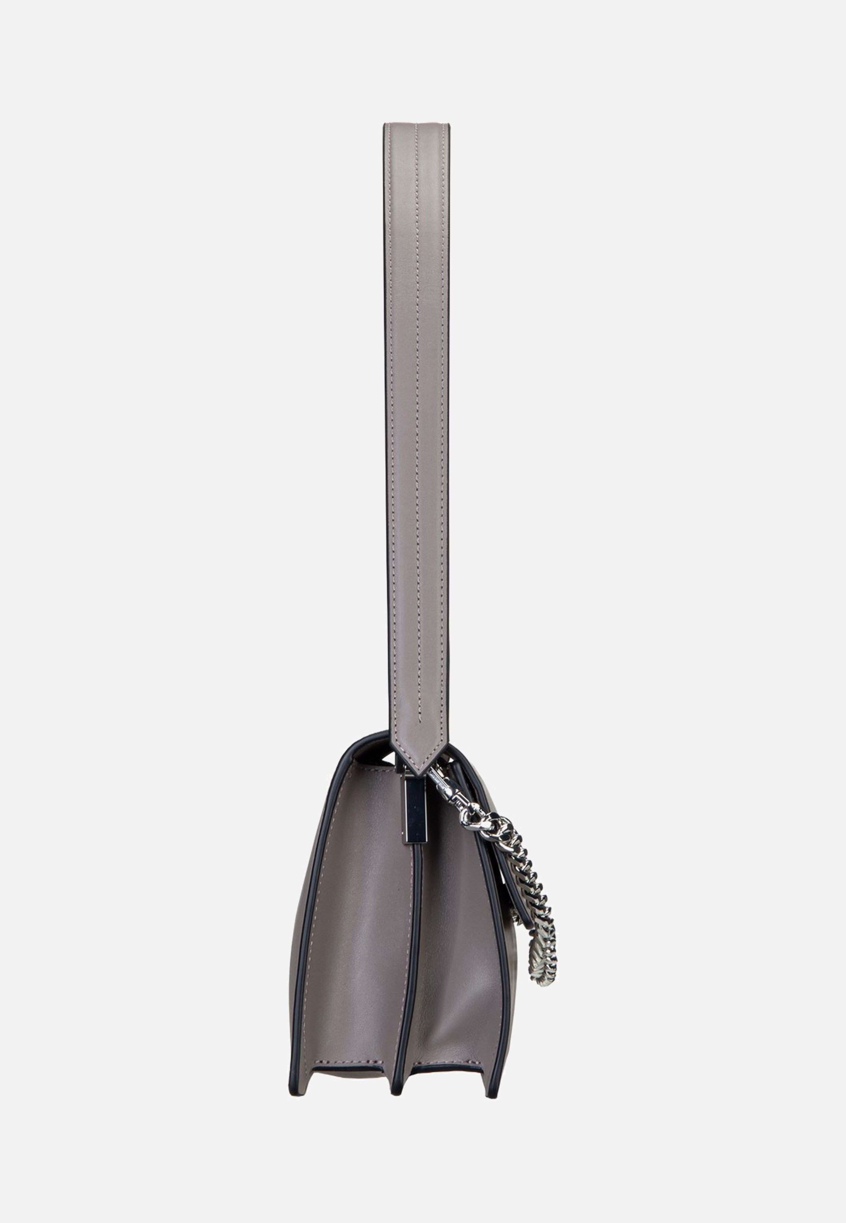 Karl Lagerfeld K/Signature Medium Flap Shb Ash Grey  Abendtasche