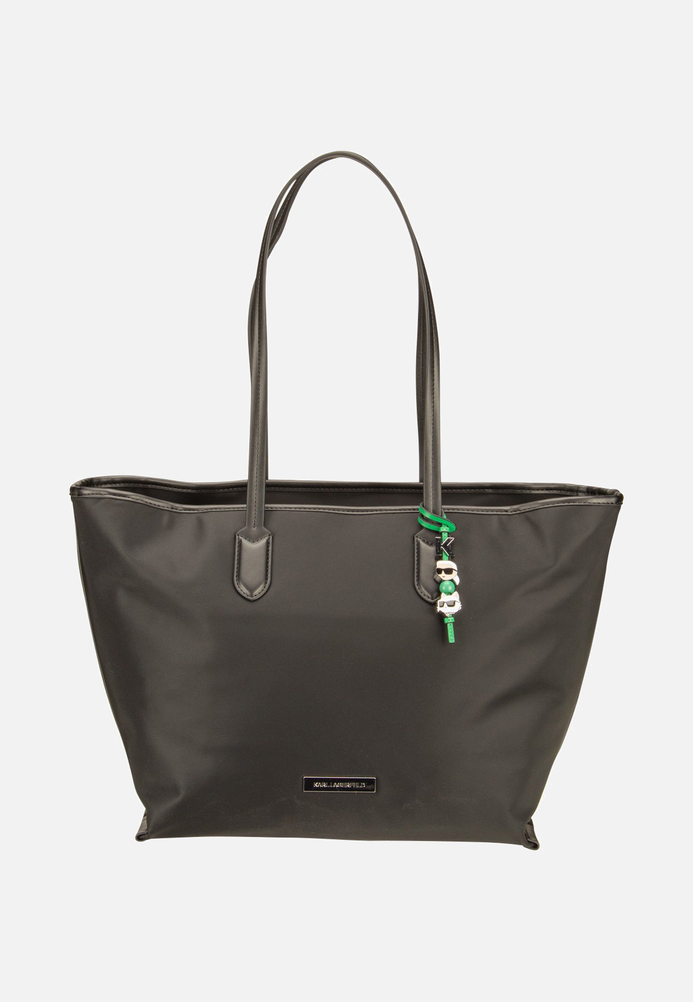 Karl Lagerfeld Ikon Nylon LG Tote Black Tote Bag