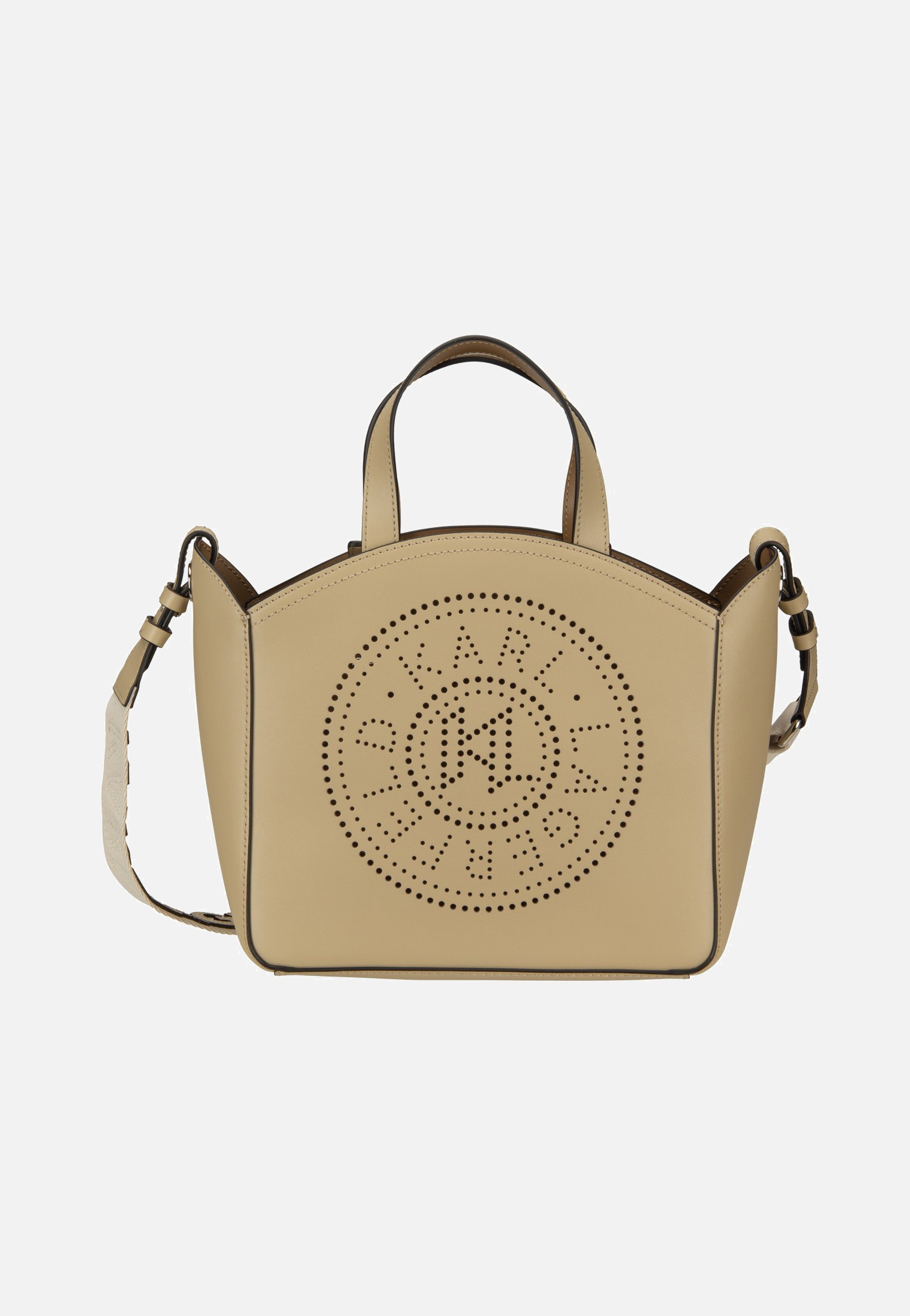 Karl Lagerfeld K/Circle SM Tote Perforated Safari Tote Bag