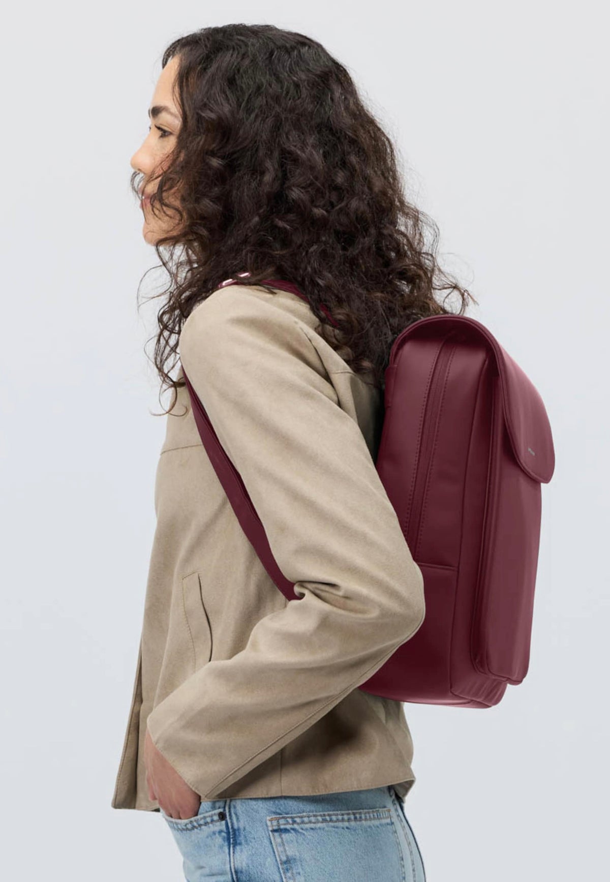 Kapten & Son Tromso Burgundy Rucksack