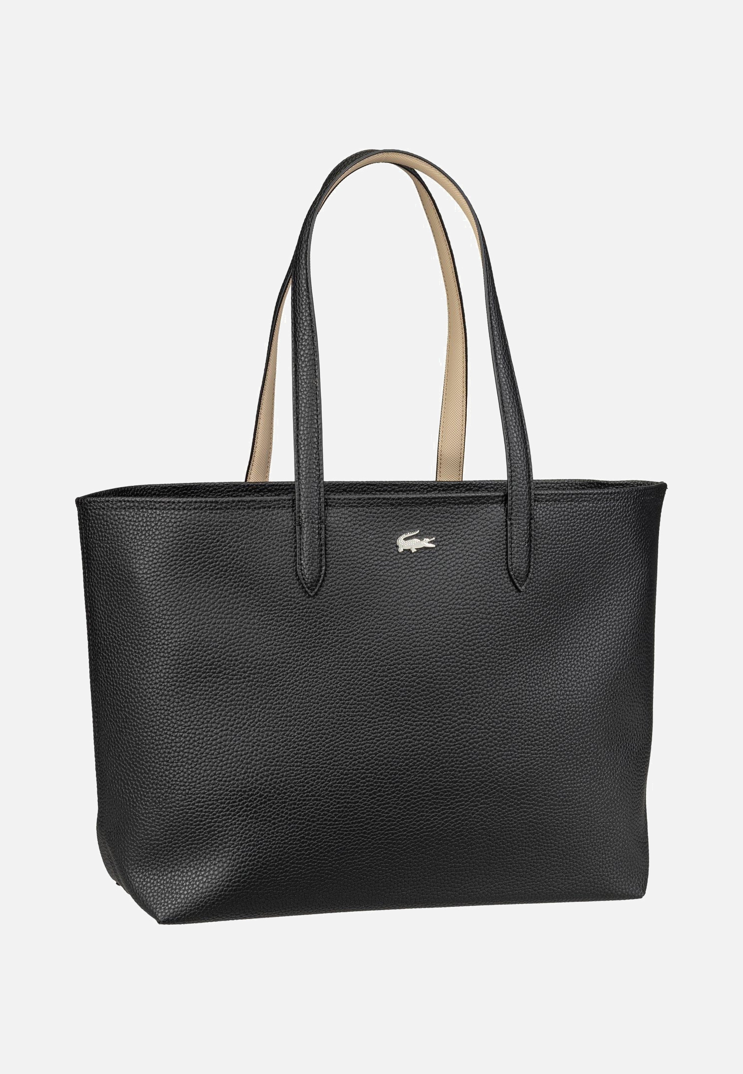Lacoste - Anna Zipped Shopping NF4823AA Noir Krema - Shopper | Women-Image