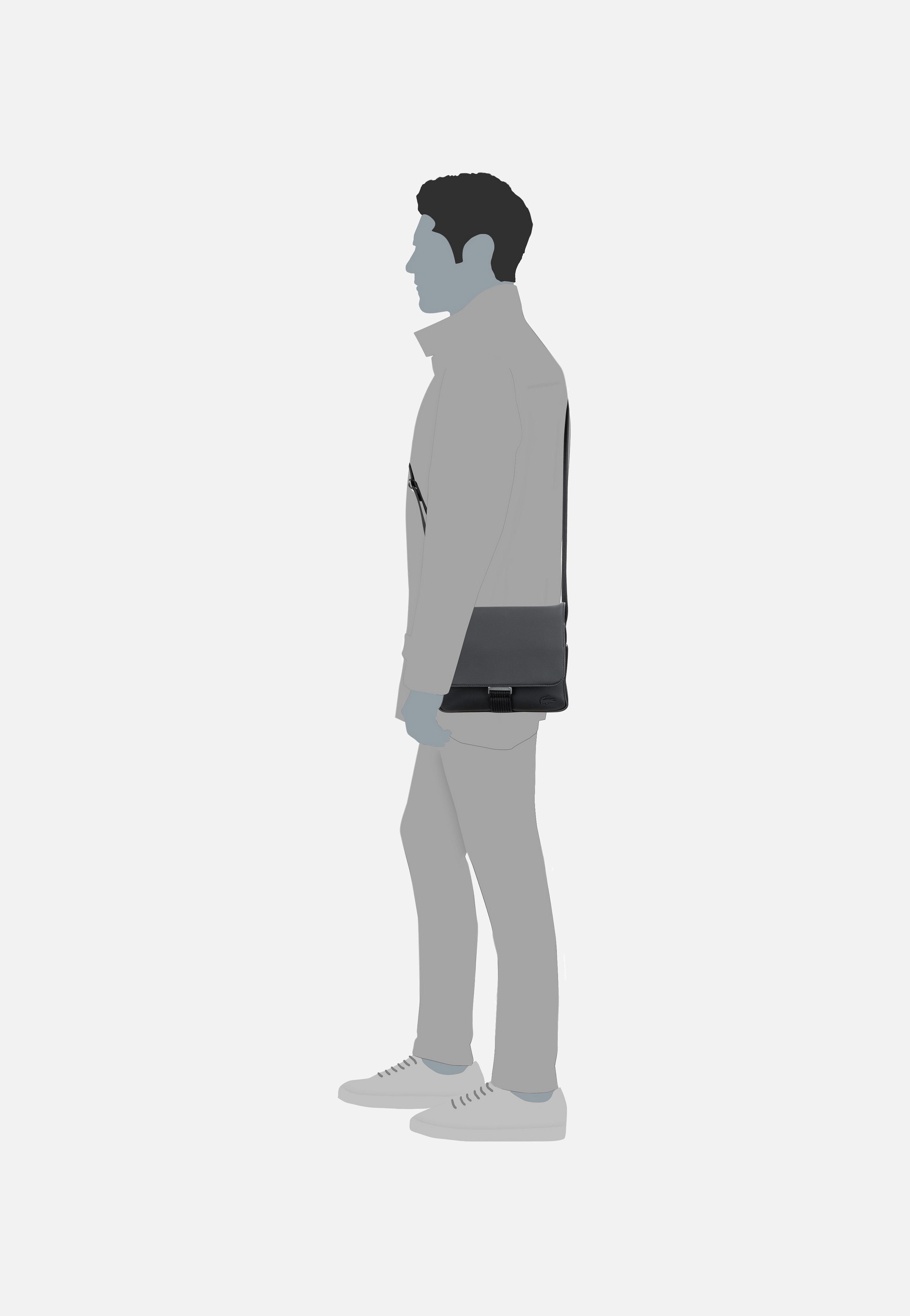Lacoste Men´s Classic Bag 4428 Noir Umhängetasche