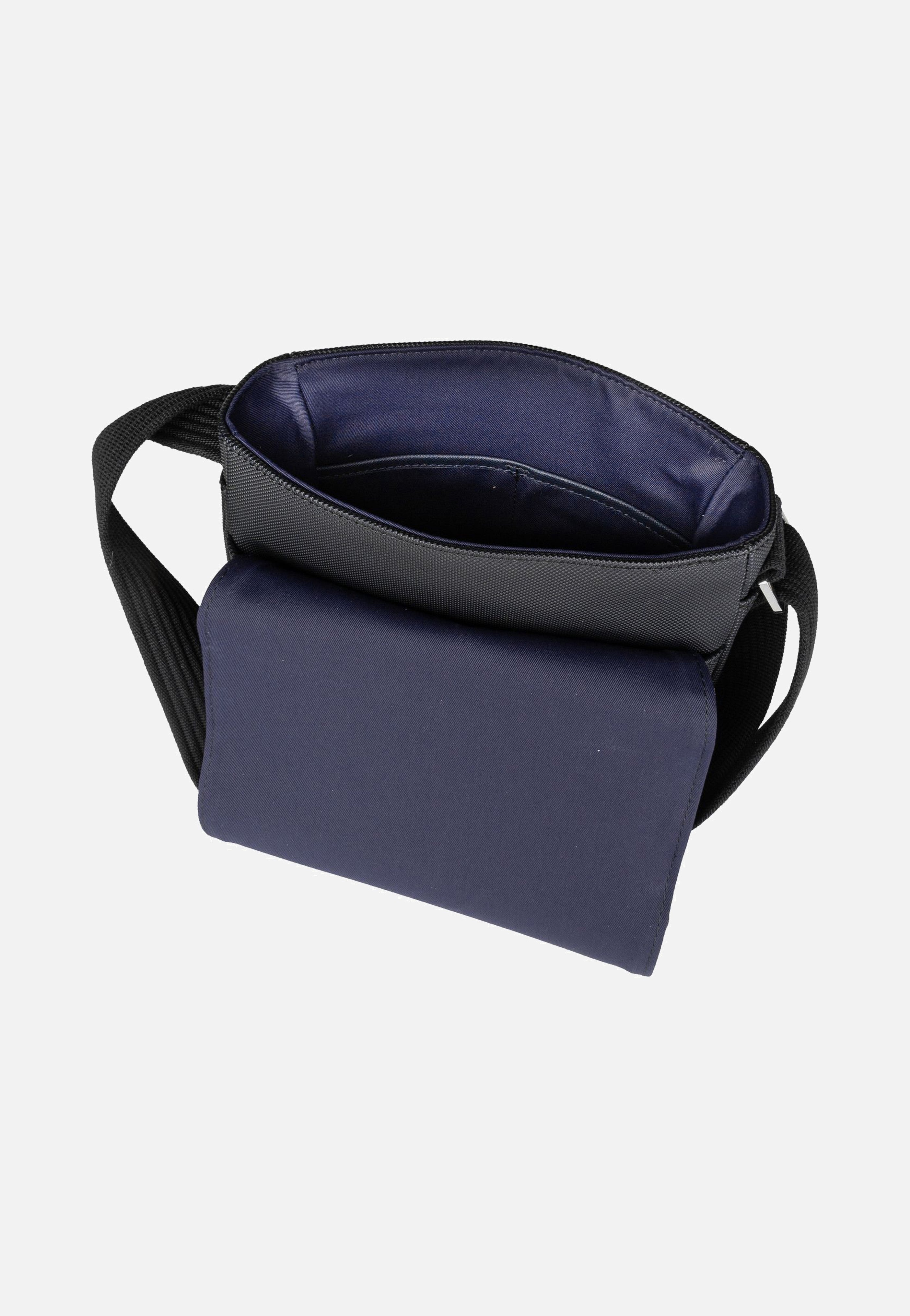 Lacoste - Men's Classic Piqué NH4423HC Black - Crossbody Bag | Men-Image