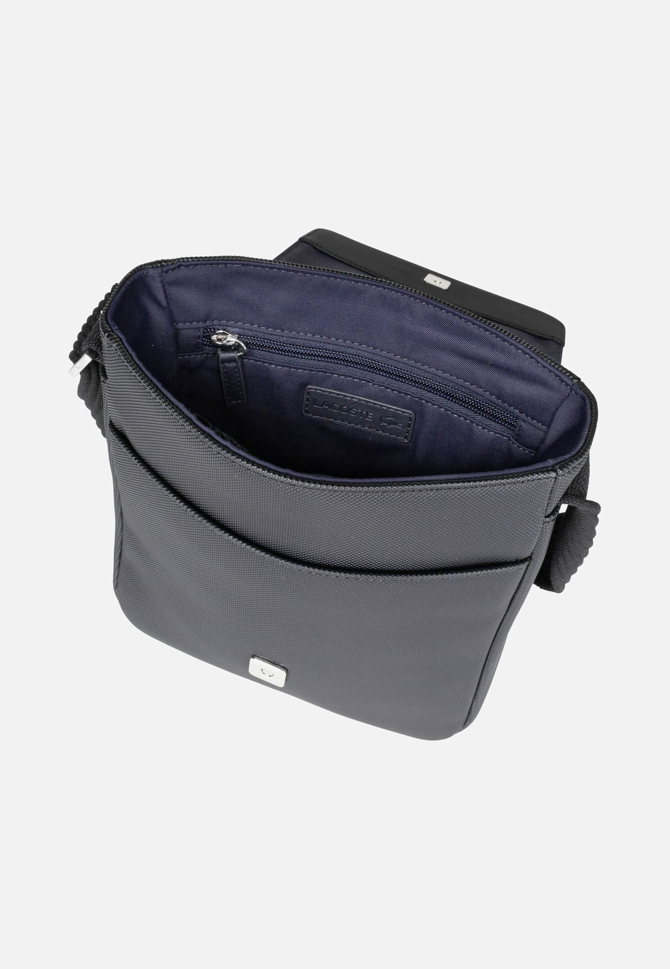 Lacoste - Men's Classic Piqué NH4423HC Black - Shoulder Bag | Men-Image