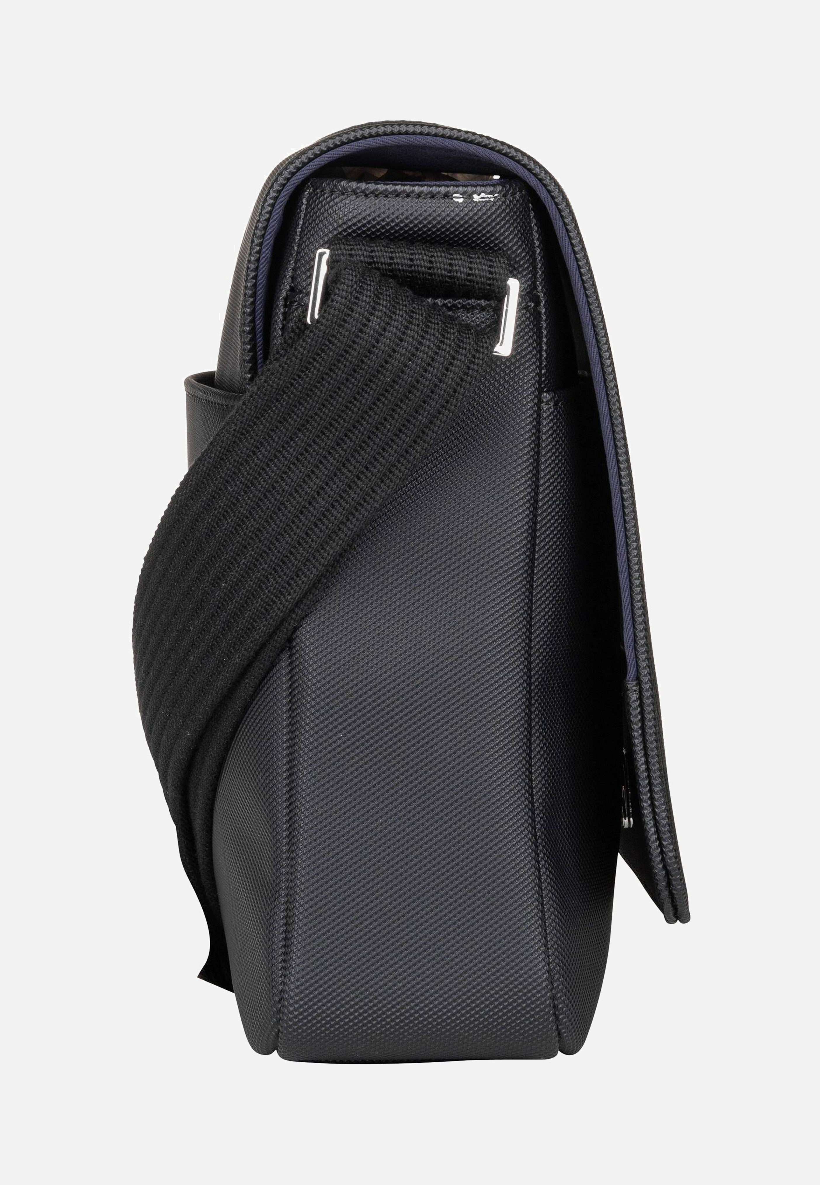 Lacoste - Men's Classic Piqué NH4423HC Black - Shoulder Bag | Men-Image