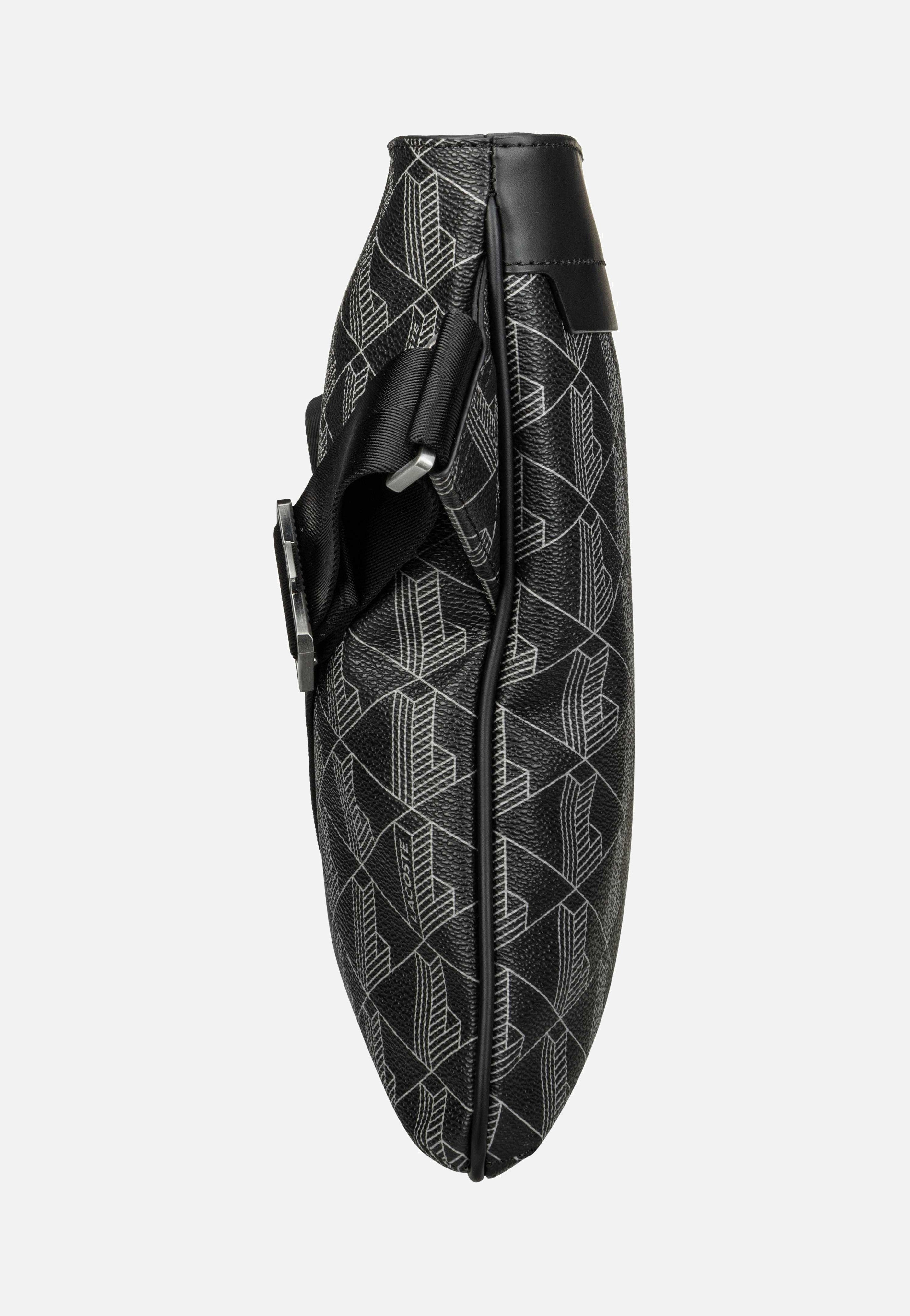 Lacoste - The Blend Flat 4260 Monogram Noir Gris - Pouch Bag | Men-Image