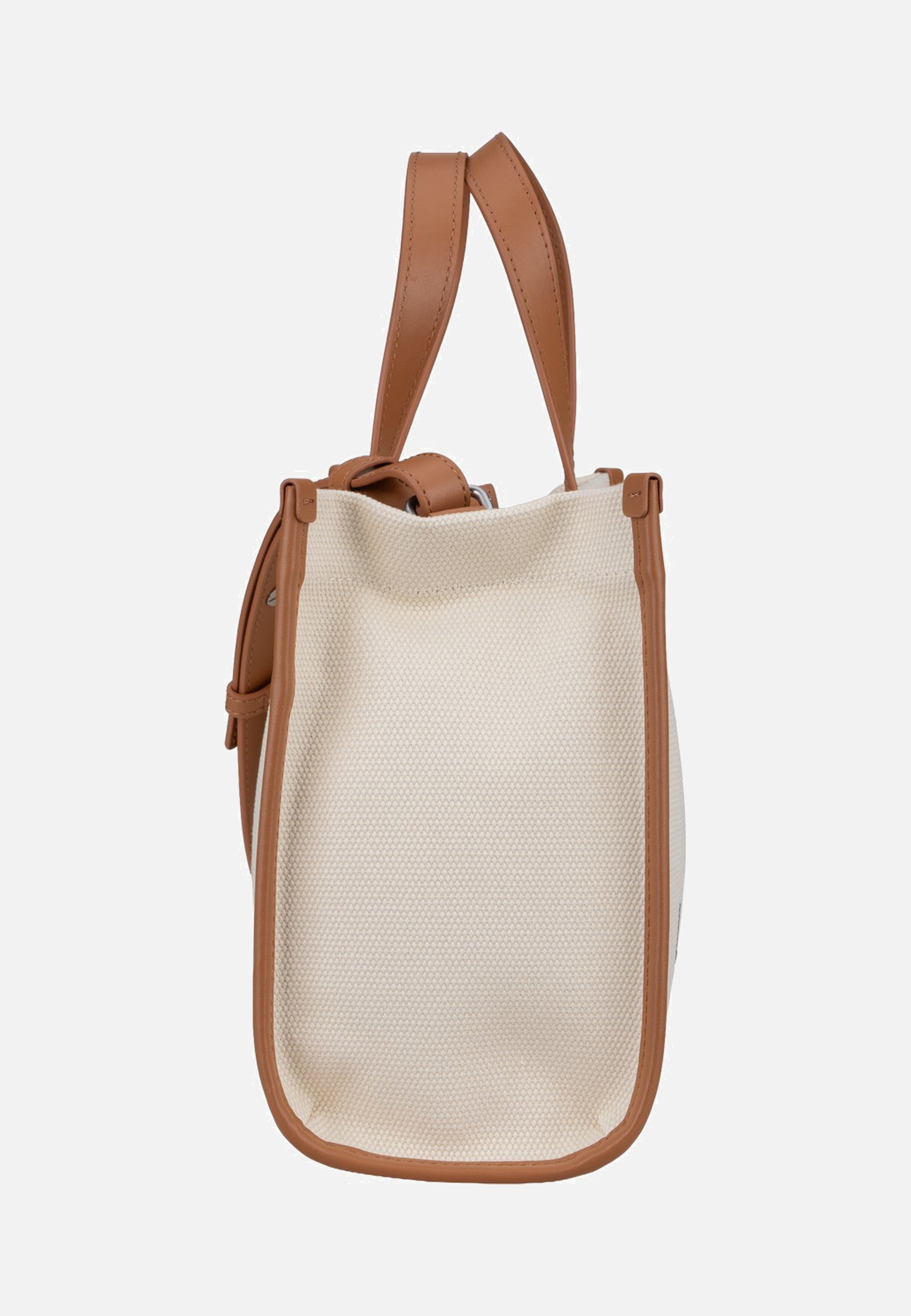 Lacoste Heritage Canvas Shopping Natural Tan Shopper