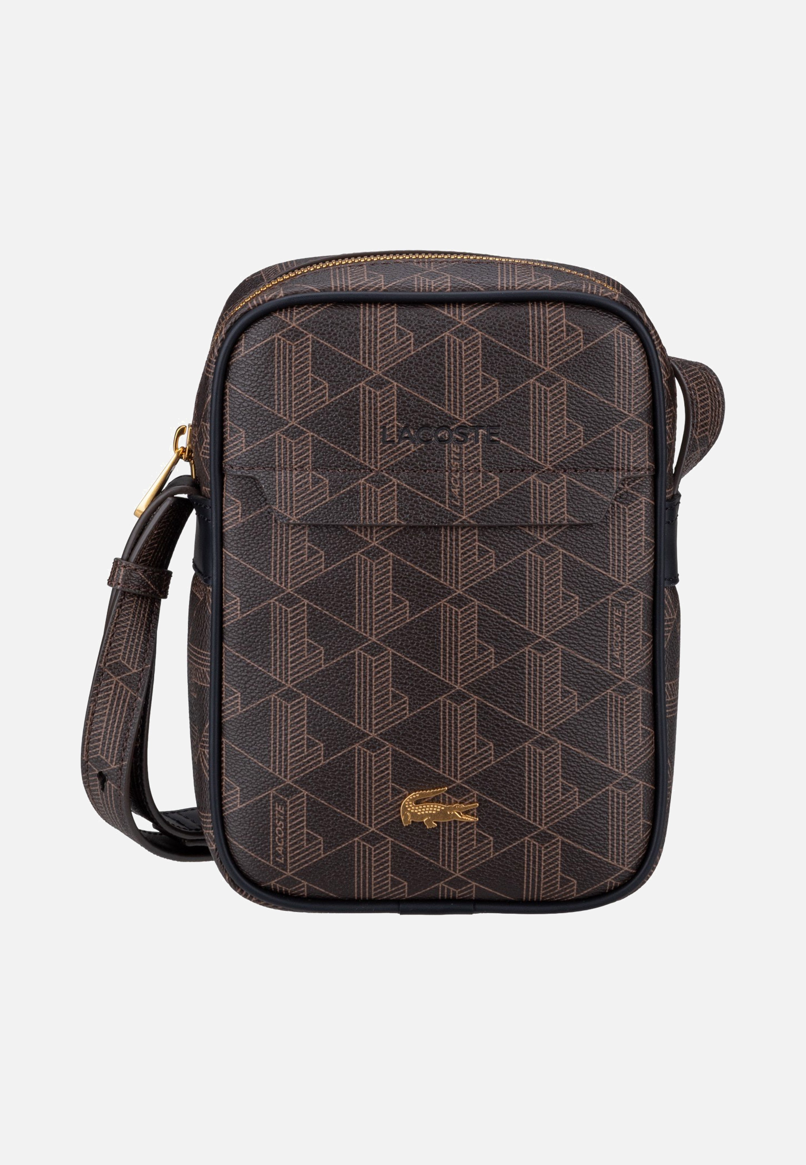 Lacoste The Blend Camera Bag 5422 Mono Slate Black Shitake Crossbody Bag