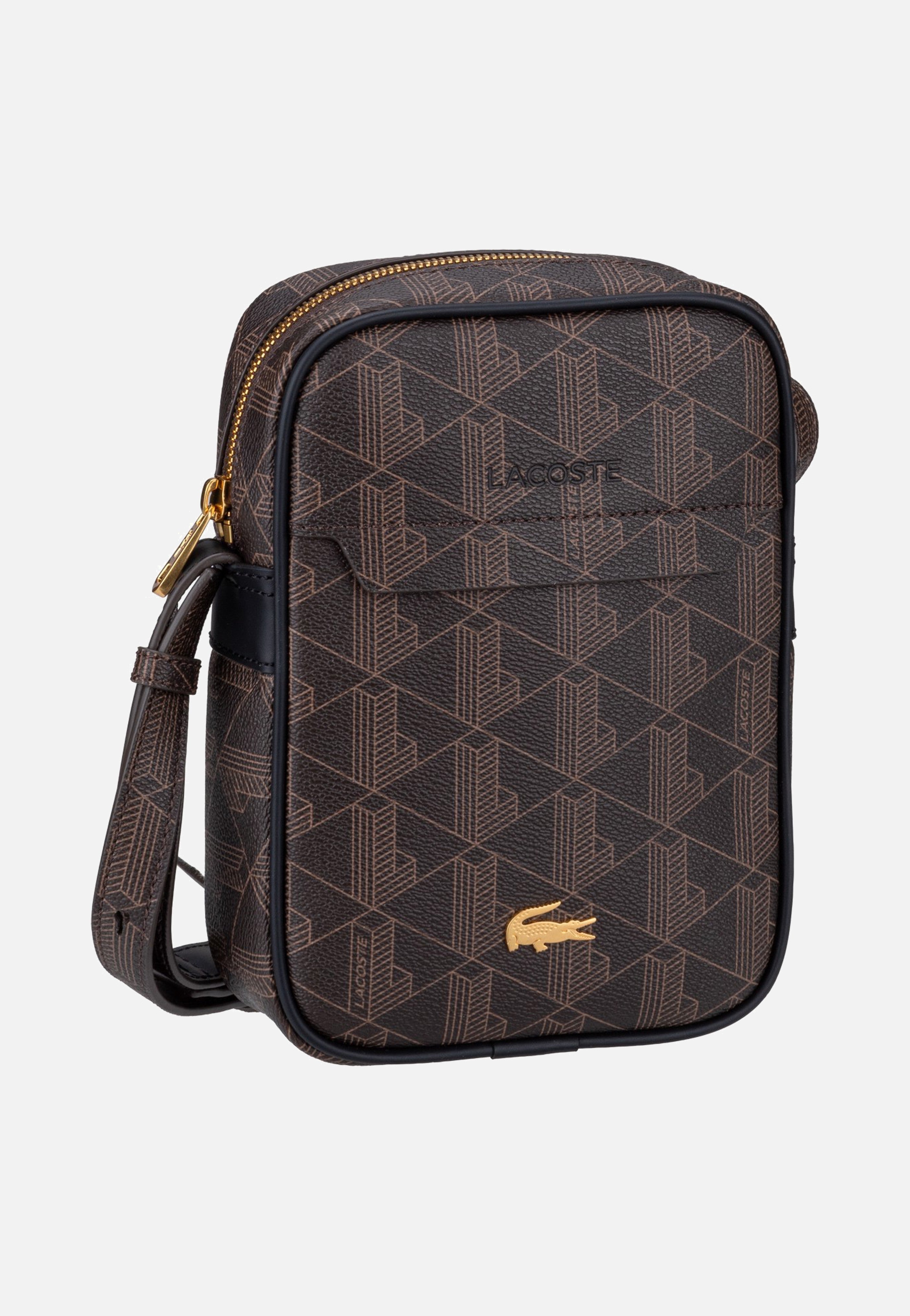 Lacoste The Blend Camera Bag 5422 Mono Slate Black Shitake Crossbody Bag