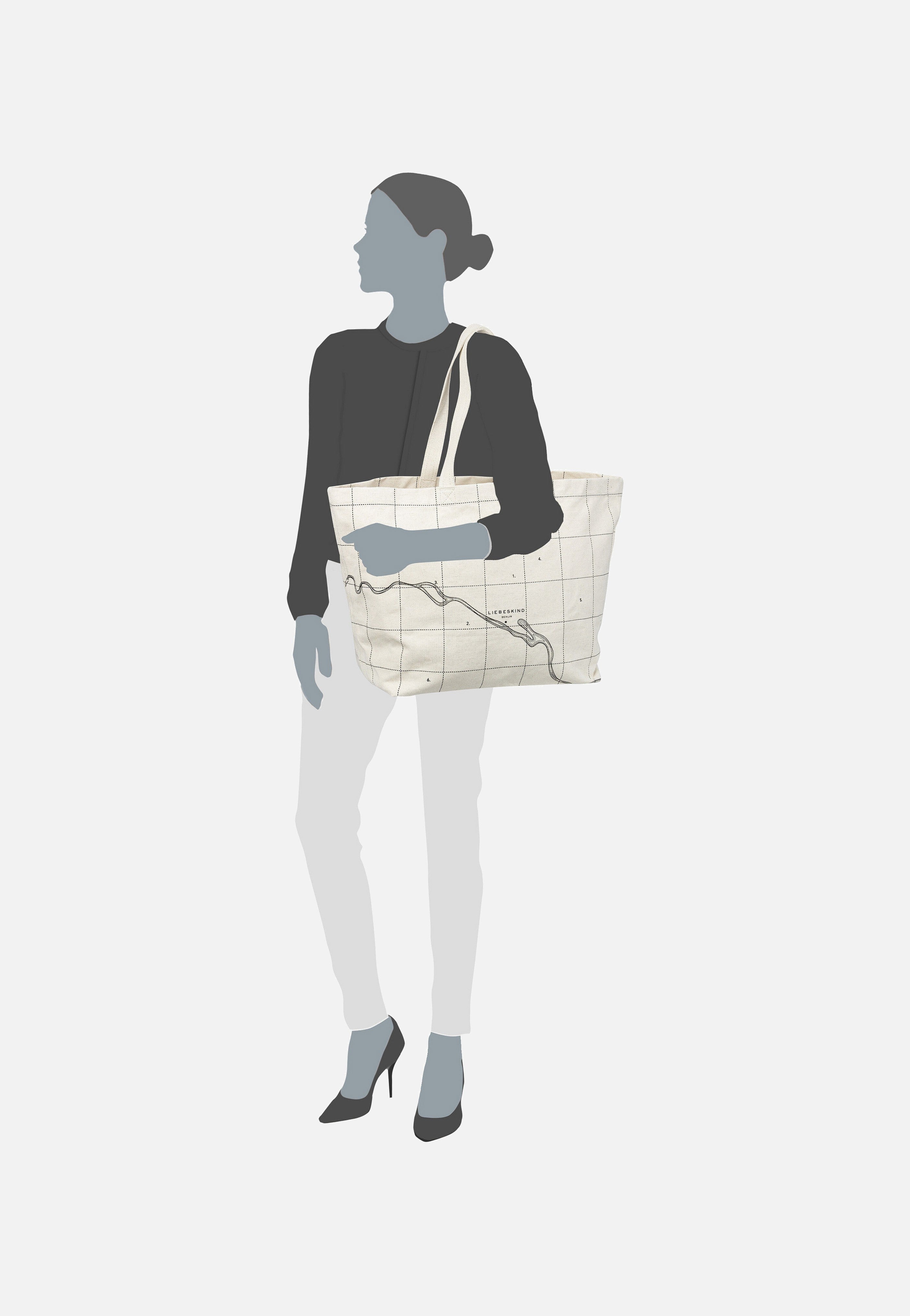 Liebeskind Berlin - Canvas XL 2164893 Warm Canvas - Shopper | Women-Image