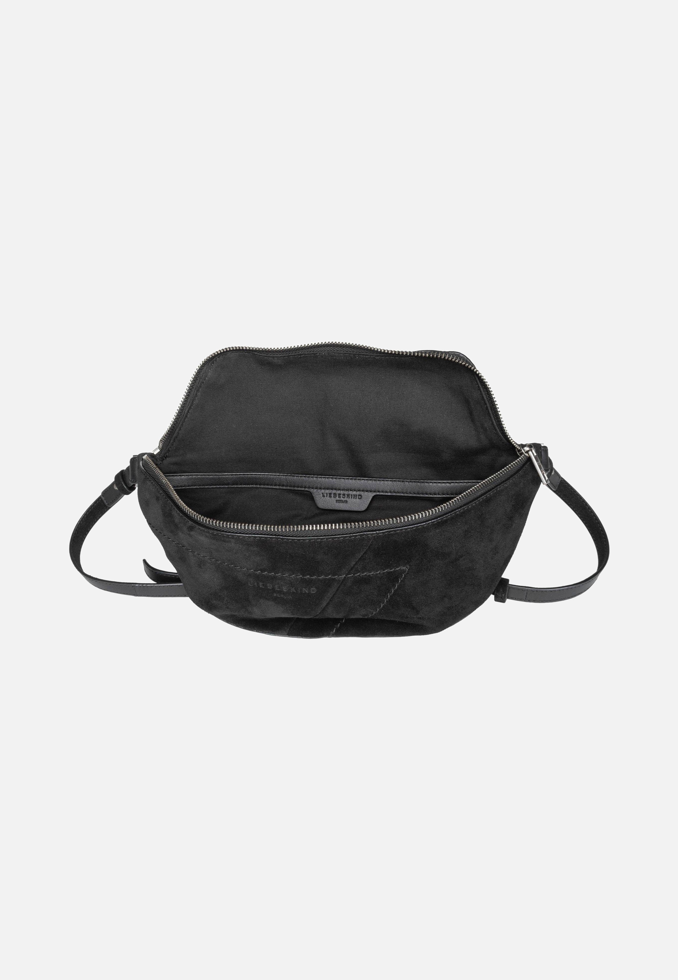 Liebeskind Berlin Edda Suede 2155300 Black Sling Bag