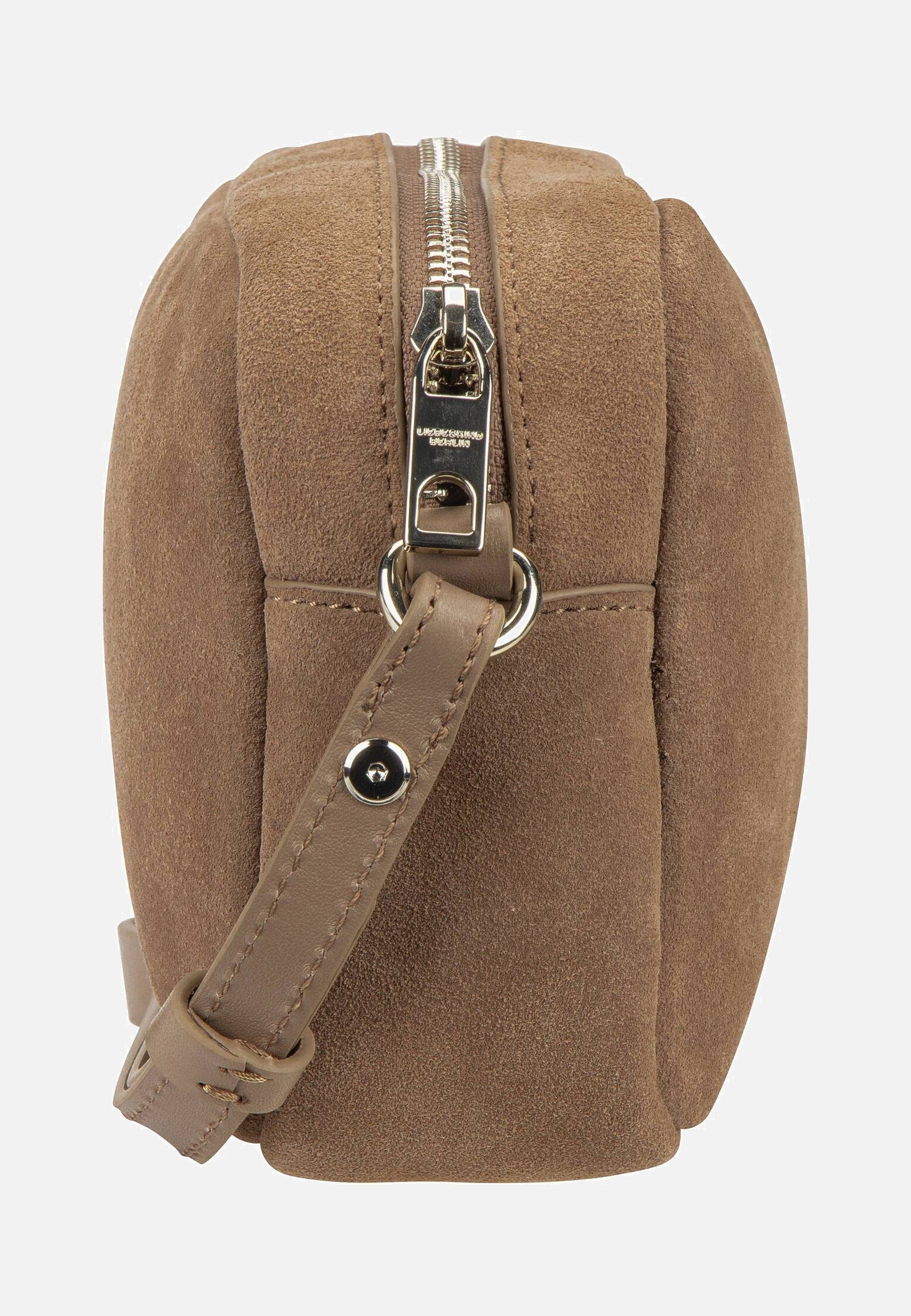 Liebeskind Berlin Ella Camera S Suede Neutral Gray Umhängetasche