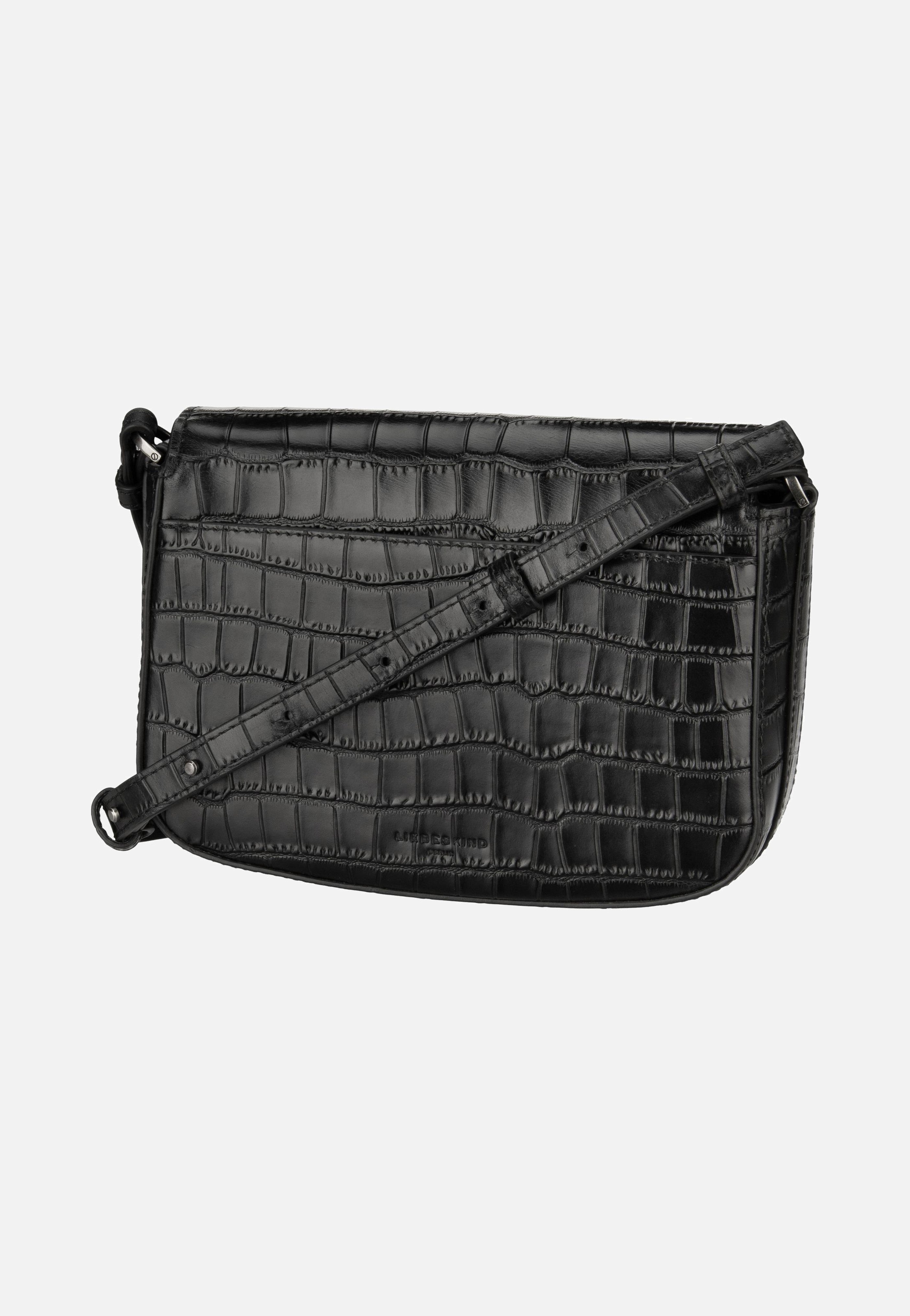 Liebeskind Berlin - Ezra New Croco 2158212 Black - Shoulder Bag | Women-Image