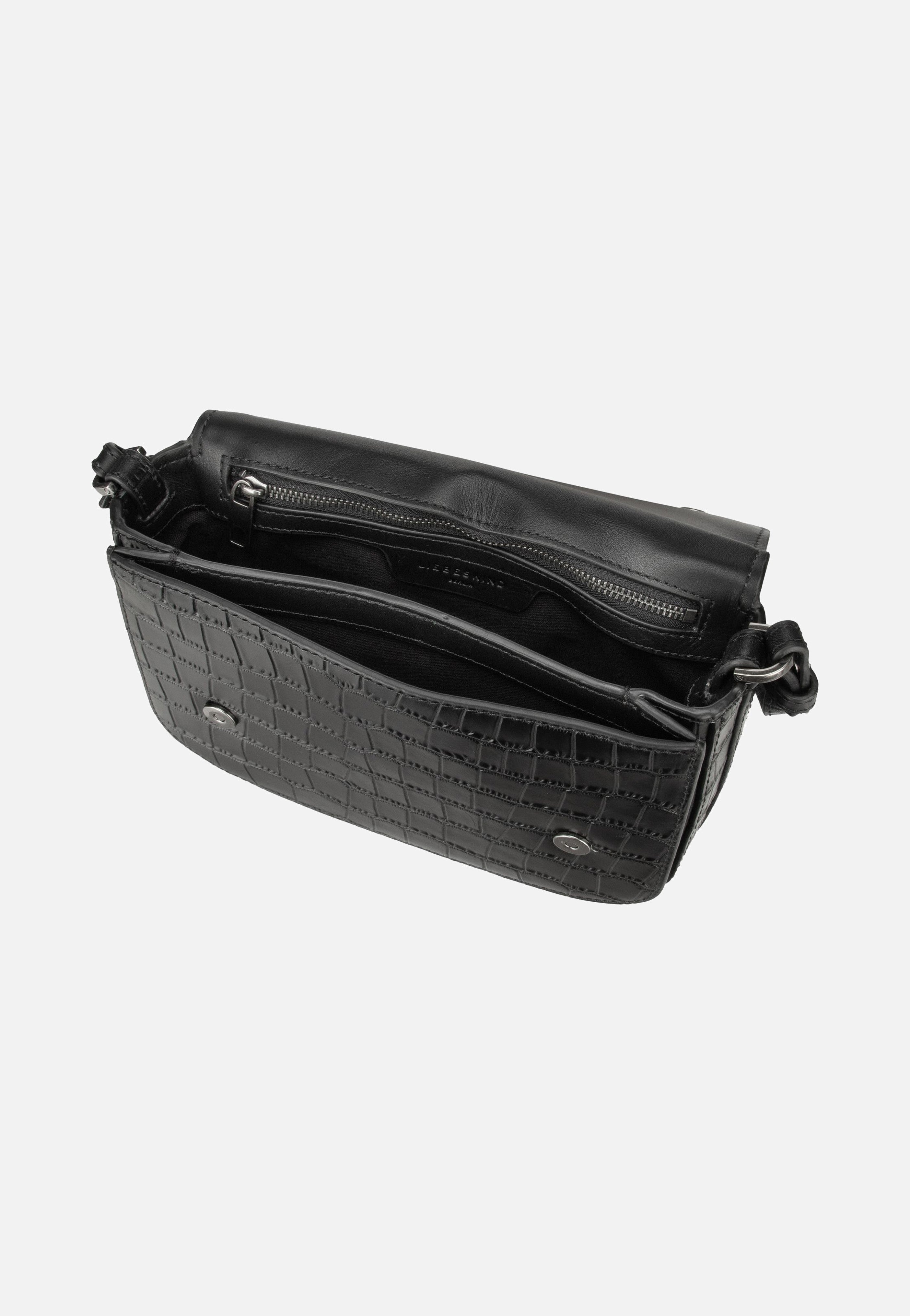 Liebeskind Berlin - Ezra New Croco 2158212 Black - Shoulder Bag | Women-Image