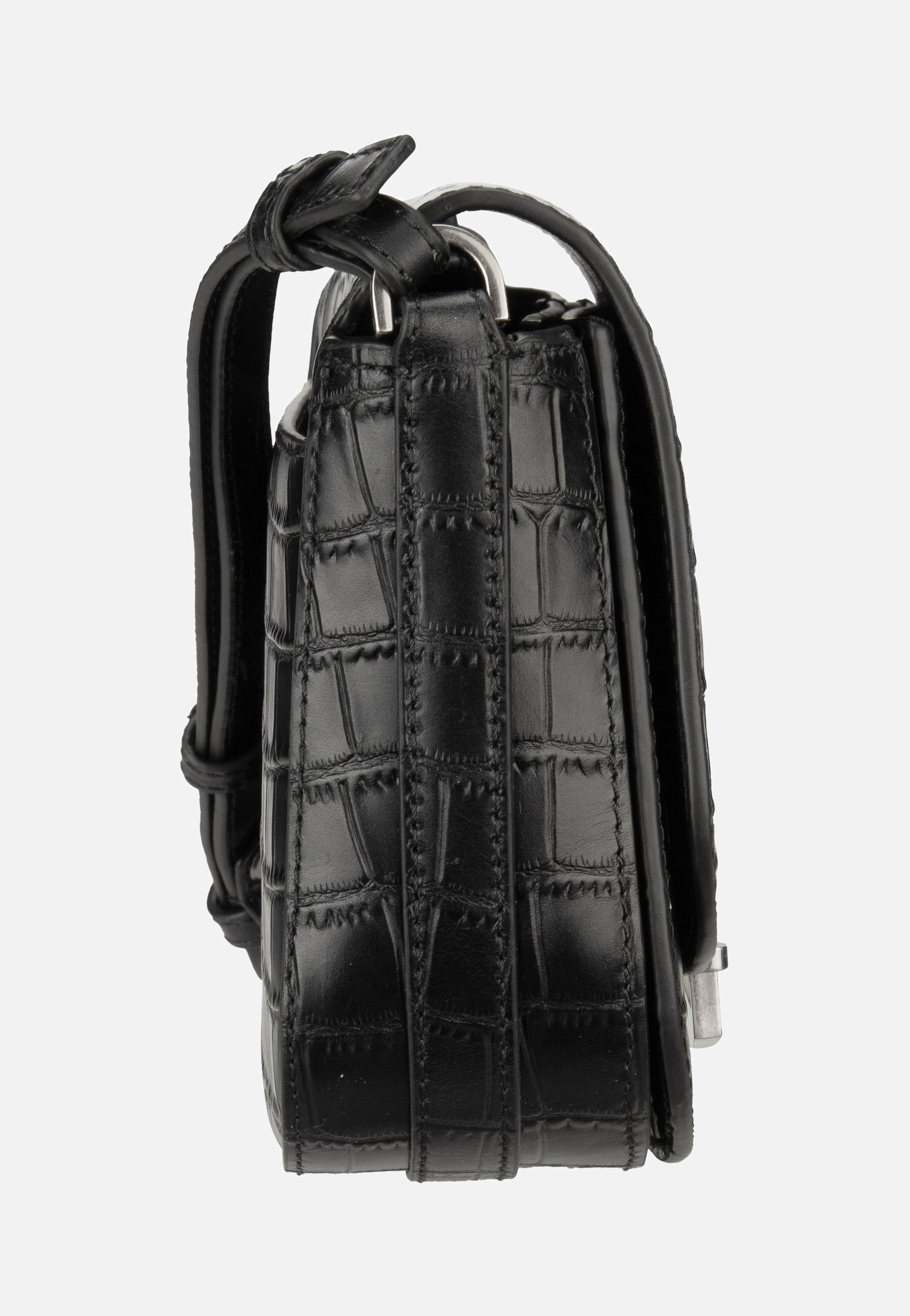 Liebeskind Berlin - Ezra New Croco 2158212 Black - Shoulder Bag | Women-Image