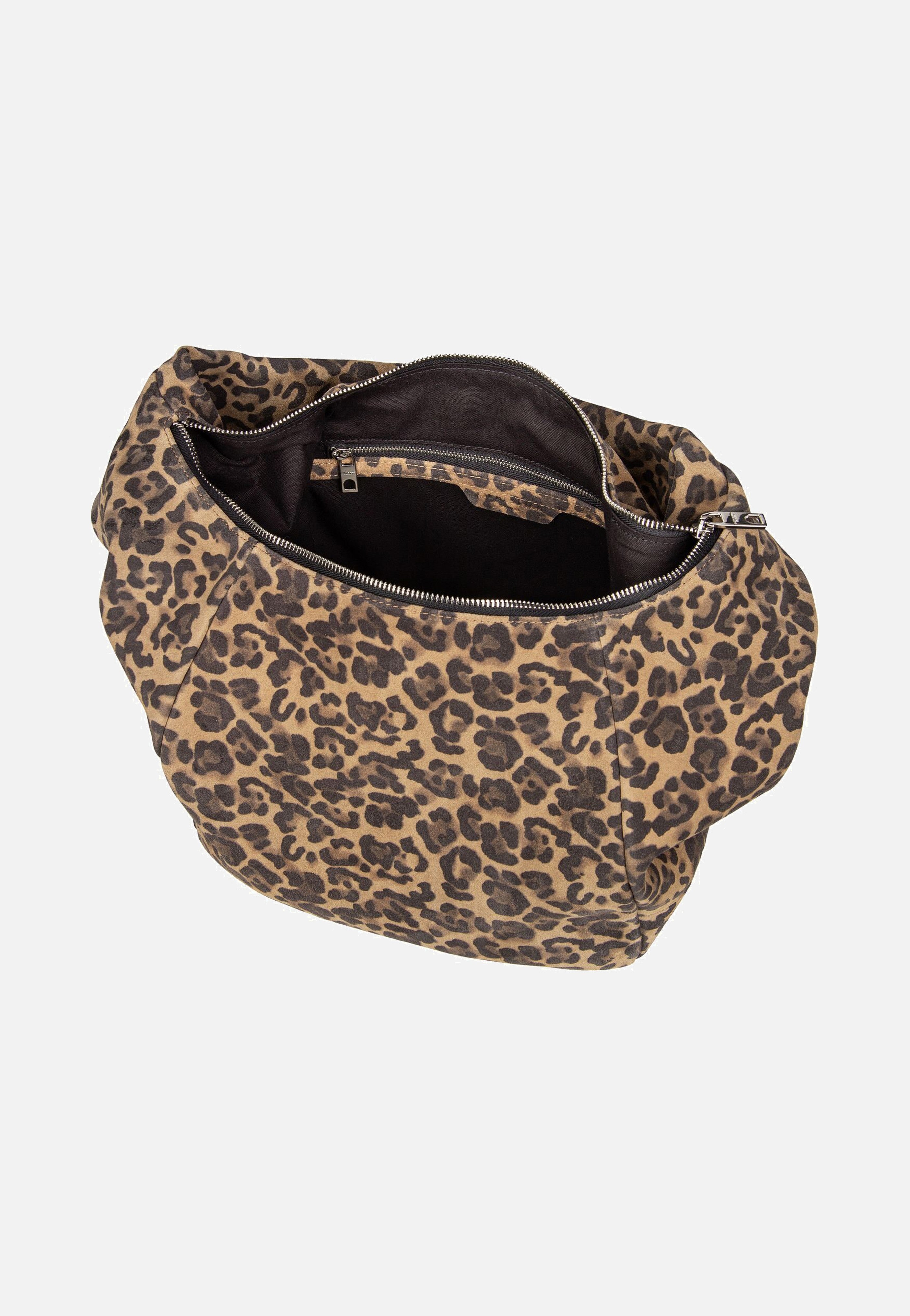 Liebeskind Berlin - Ferrah M Leo Suede Beige - Hobo Bag | Women-Image