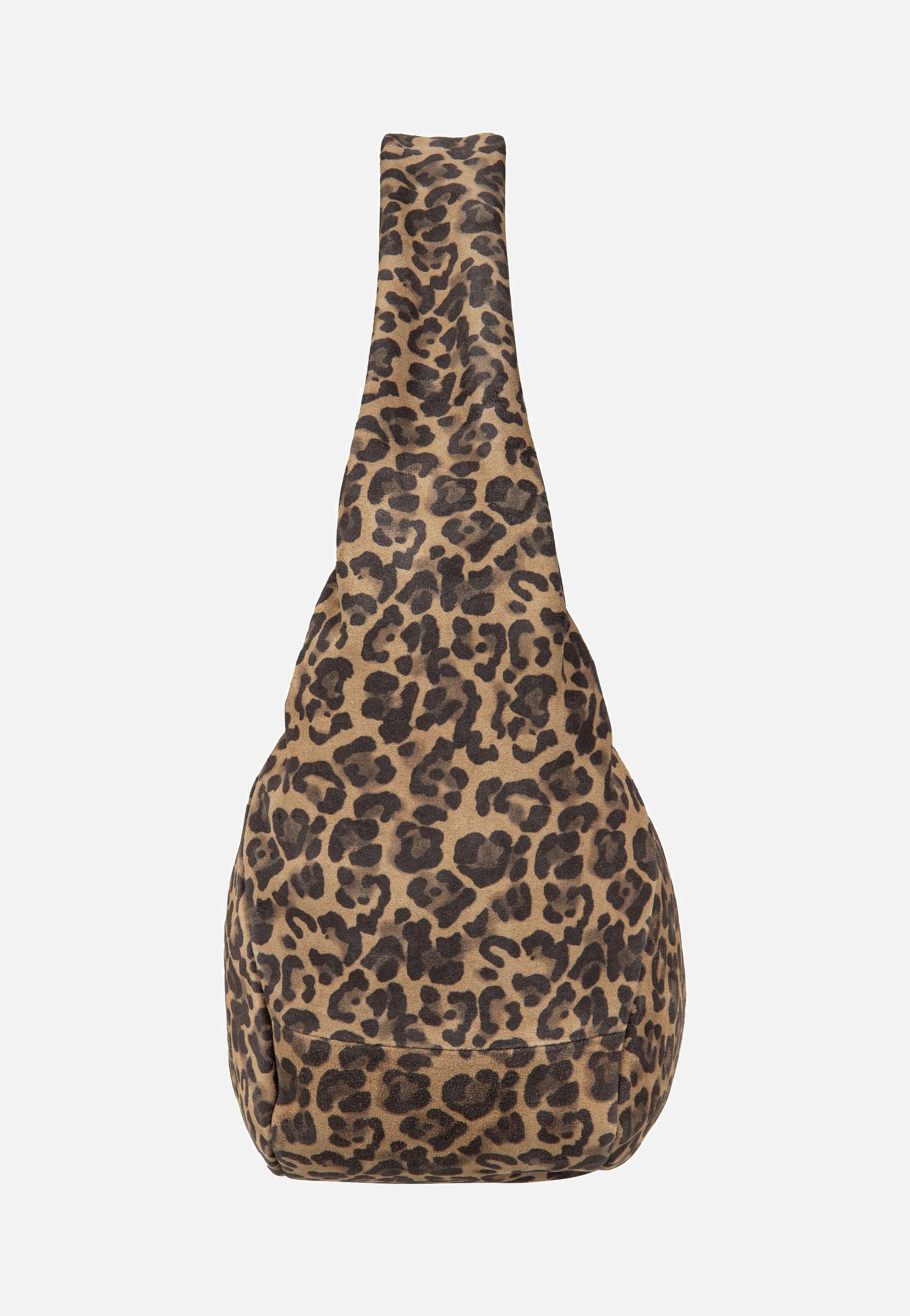 Liebeskind Berlin - Ferrah M Leo Suede Beige - Hobo Bag | Women-Image