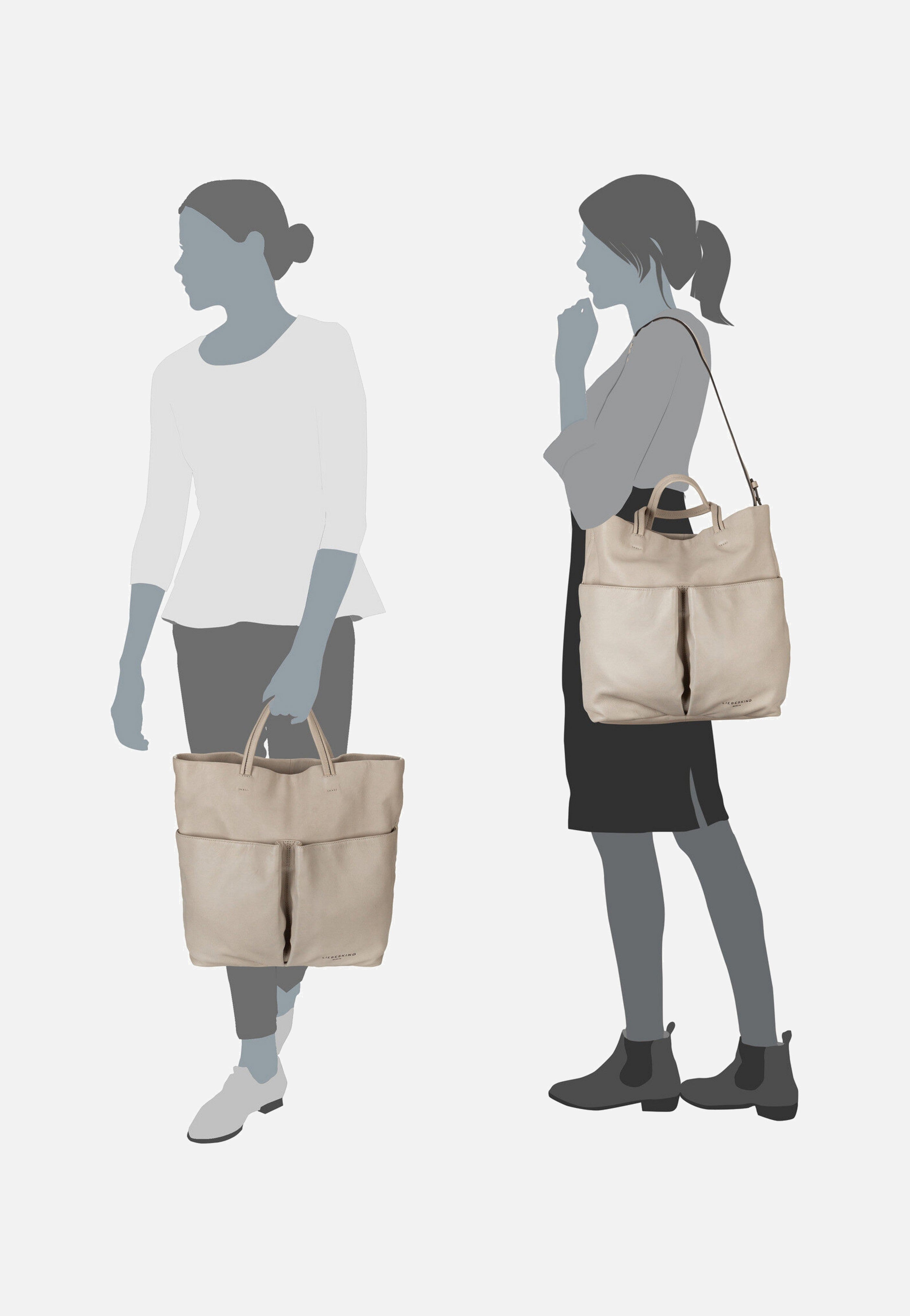 Liebeskind Berlin - Hera L 2163011 Steel - Tote Bag | Women-Image