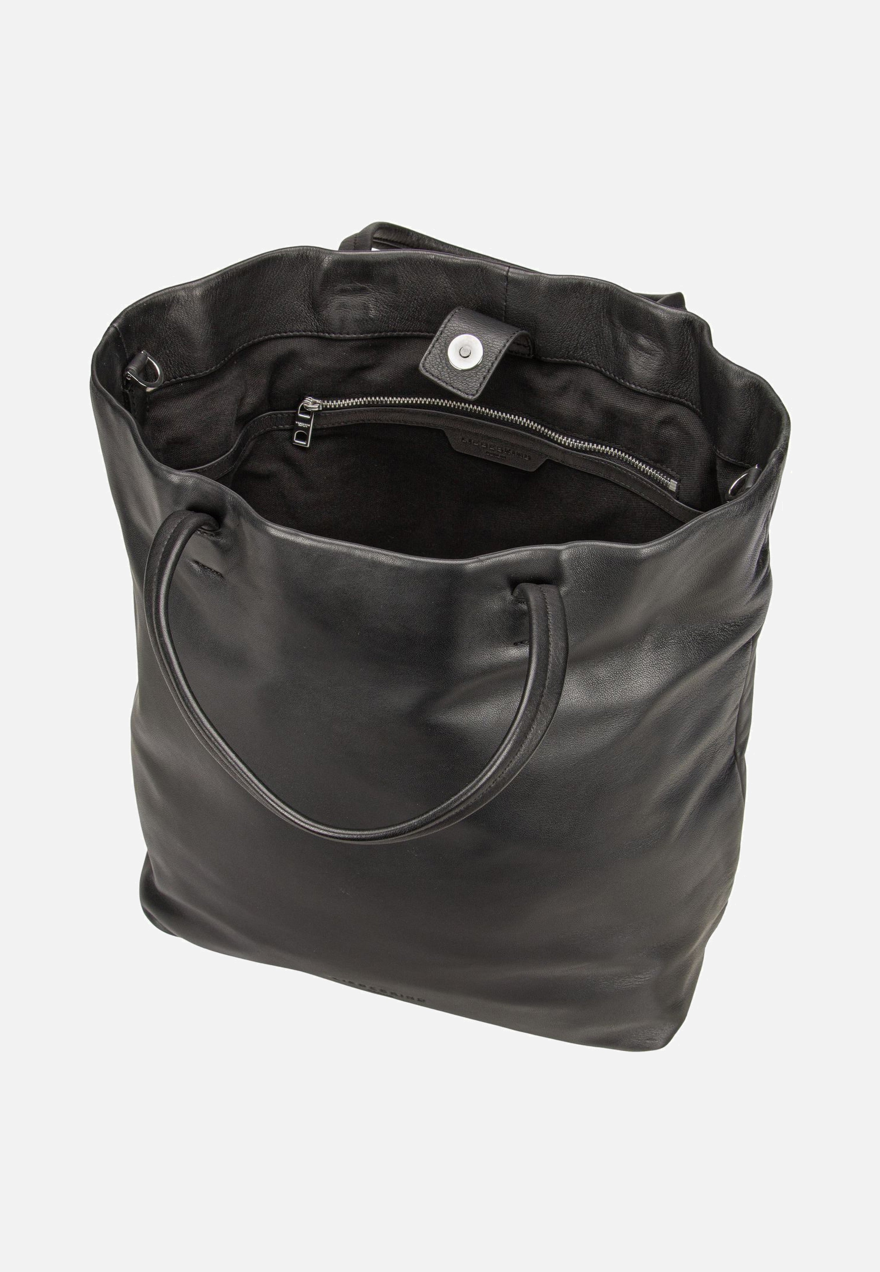 Liebeskind Berlin - Hera L Sheep Natural Black - Hobo Bag | Women-Image