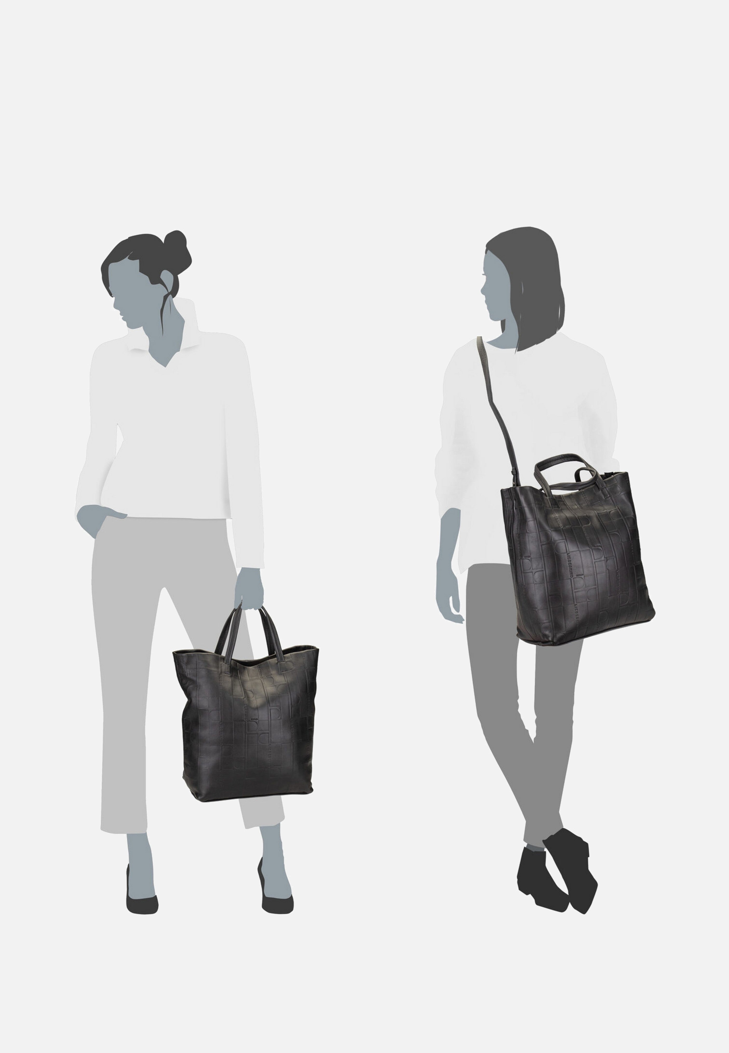 Liebeskind Berlin - Hera Monogramm 2159976 Black - Tote Bag | Women-Image