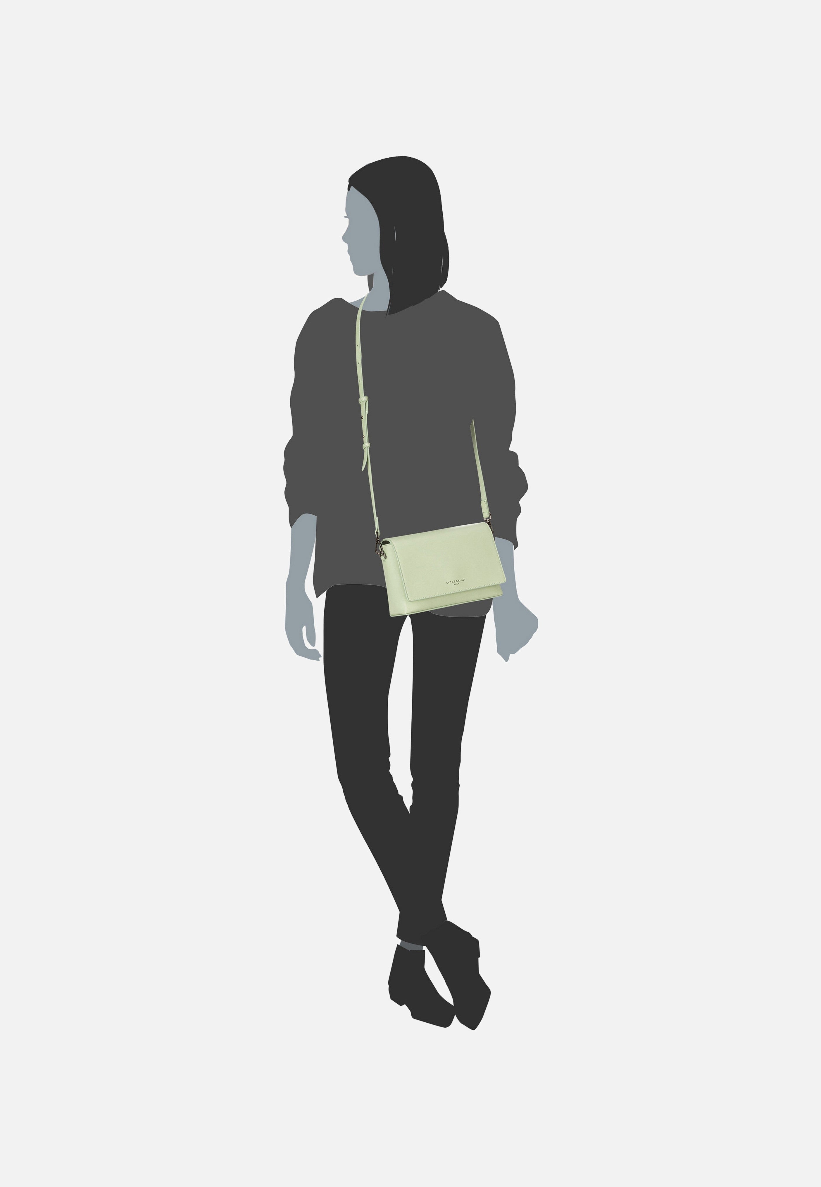 Liebeskind Berlin - Hilla Tokyo M 2166490 Sage - Crossbody Bag | Women-Image