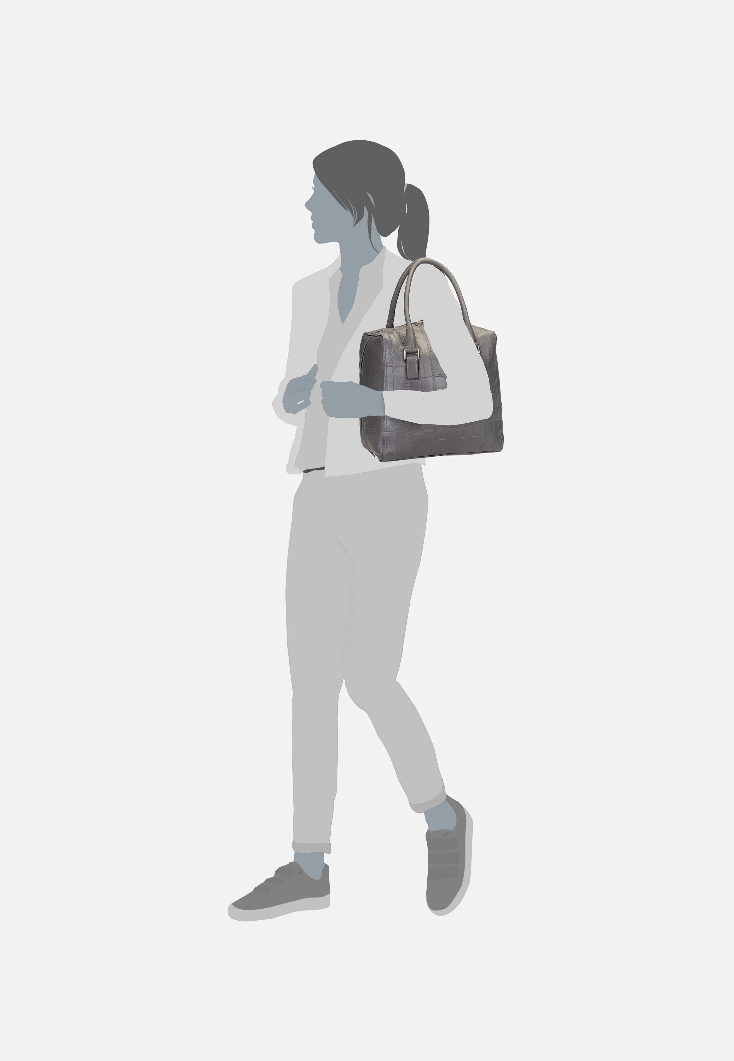 Liebeskind Berlin - Kayla Monogramm 2162709 Iron - Tote Bag | Women-Image