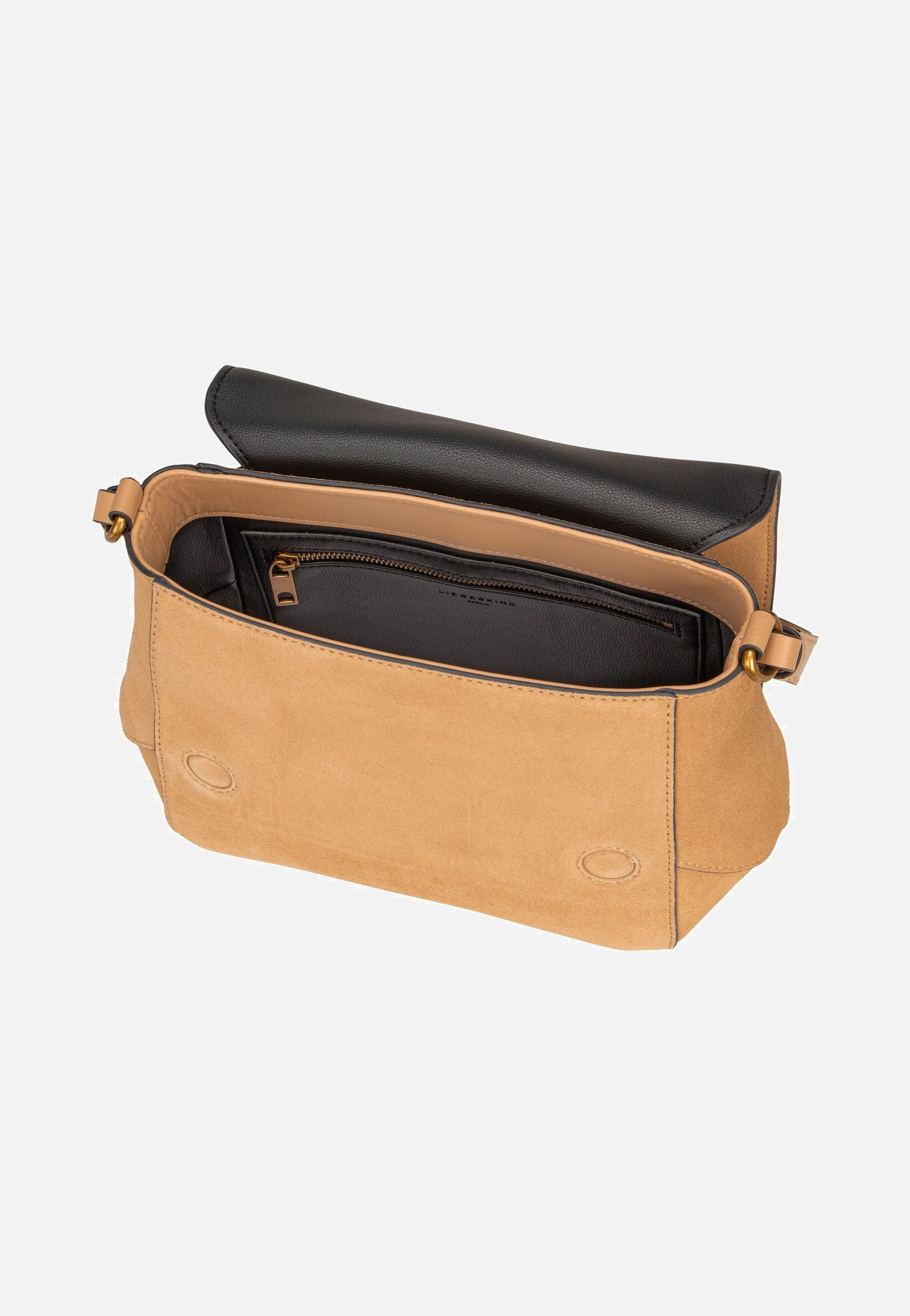 Liebeskind Berlin - Lilly CB M Suede Beige - Shoulder Bag | Women-Image