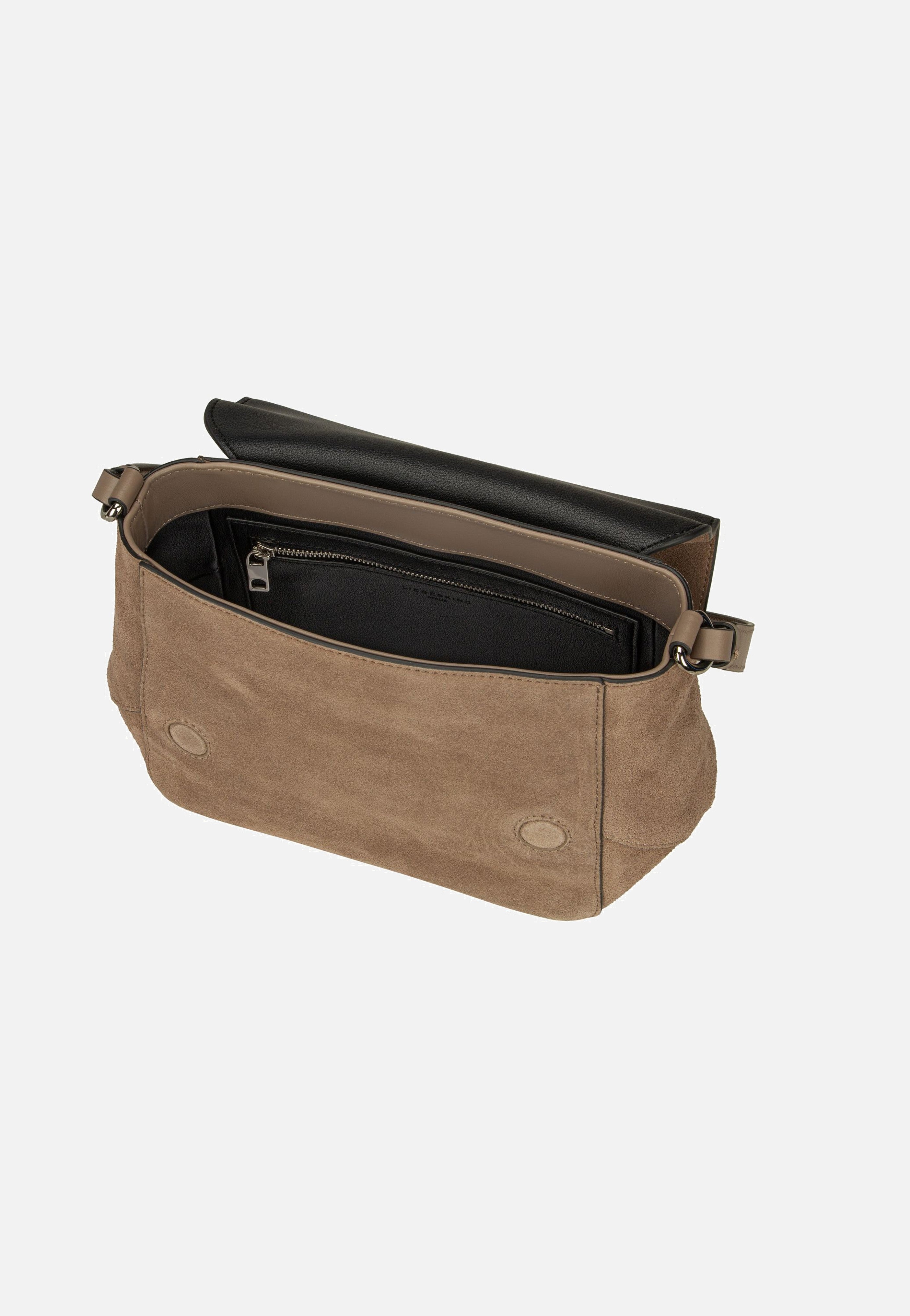 Liebeskind Berlin - Lilly CB M Suede Neutral Gray - Shoulder Bag | Women-Image