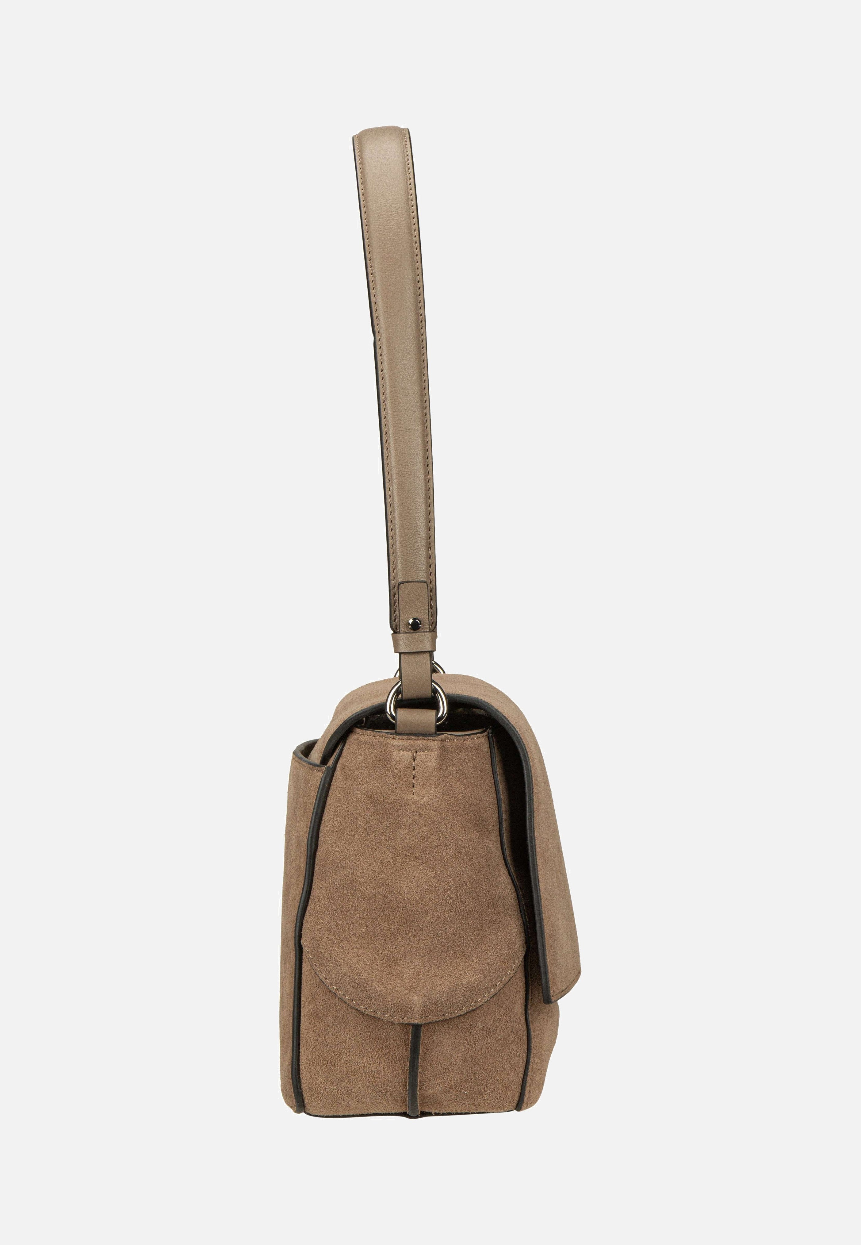 Liebeskind Berlin - Lilly CB M Suede Neutral Gray - Shoulder Bag | Women-Image