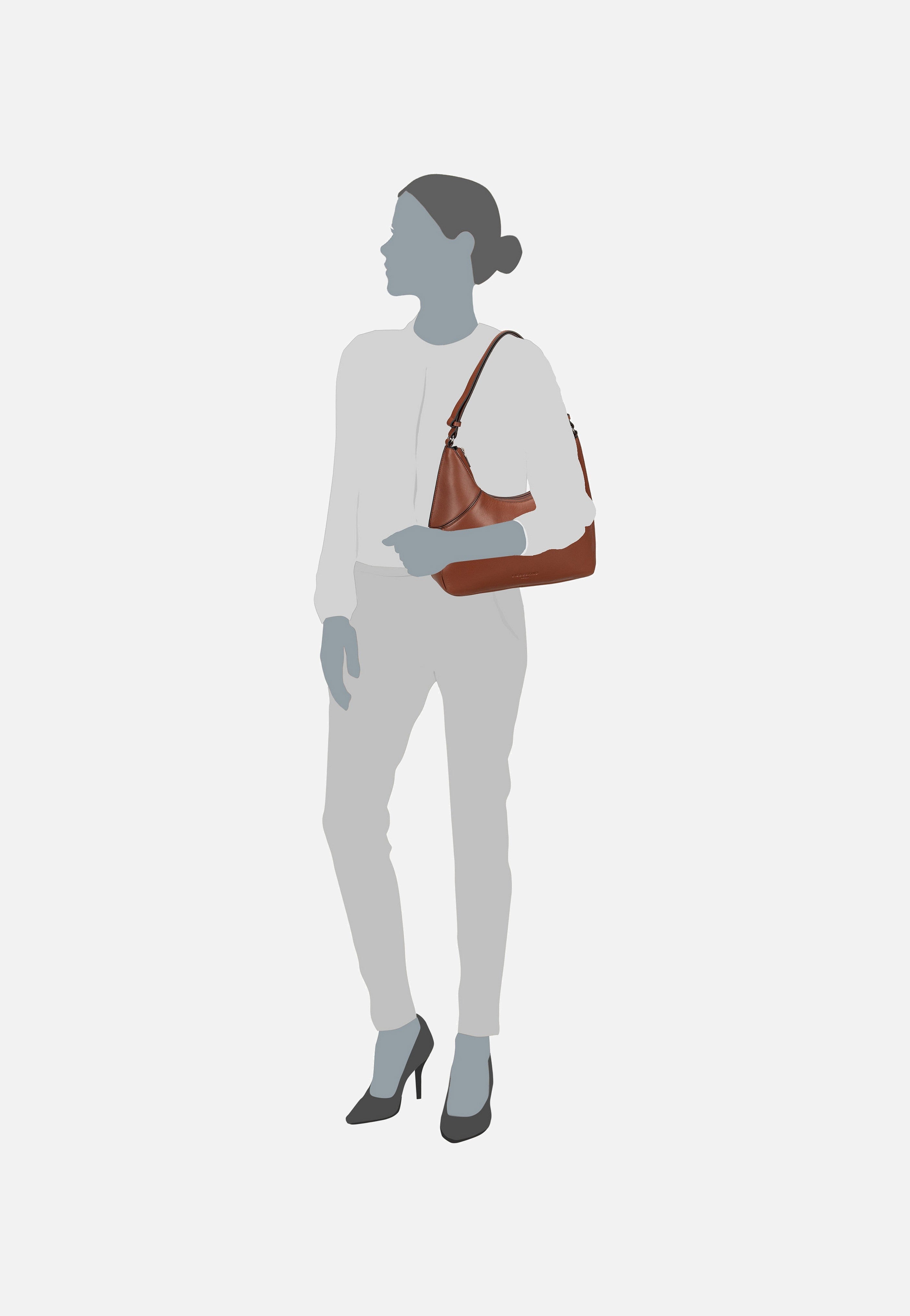 Liebeskind Berlin - Lilly S Soft Nappa Russet - Hobo Bag | Women-Image