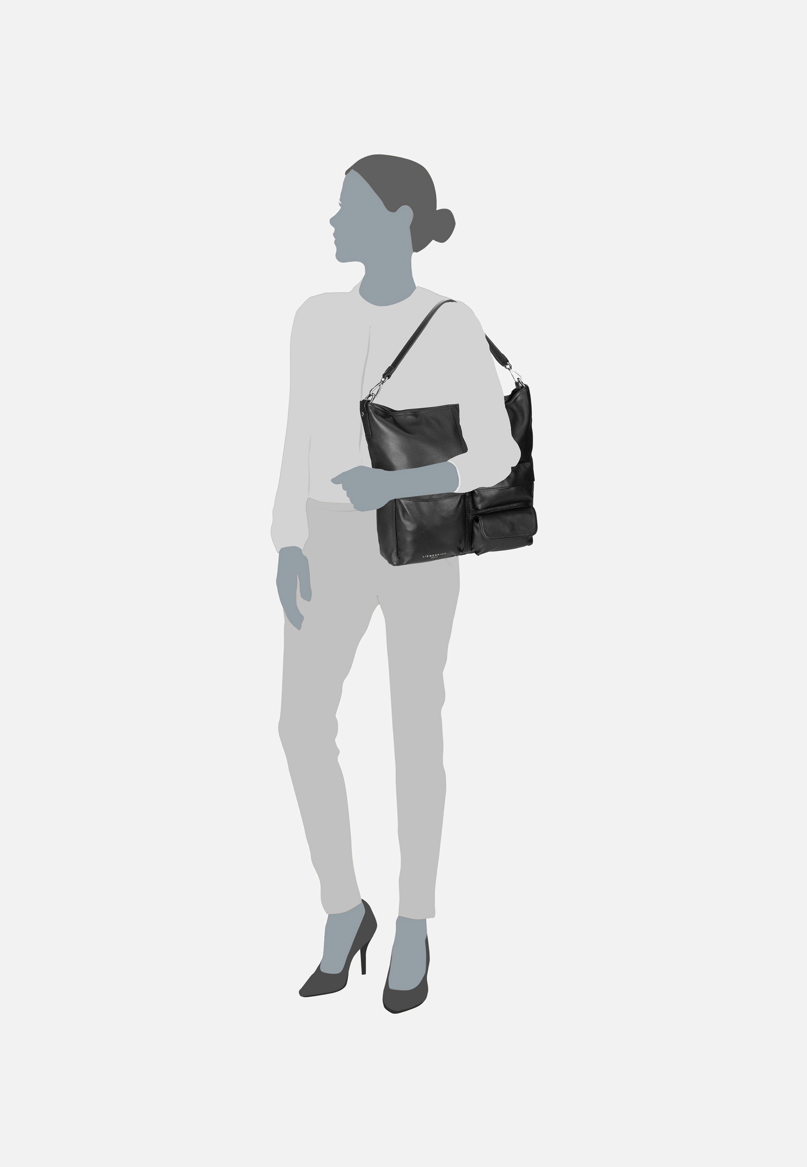 Liebeskind Berlin - LK 204 Archive M 2165288 Black - Hobo Bag | Women-Image