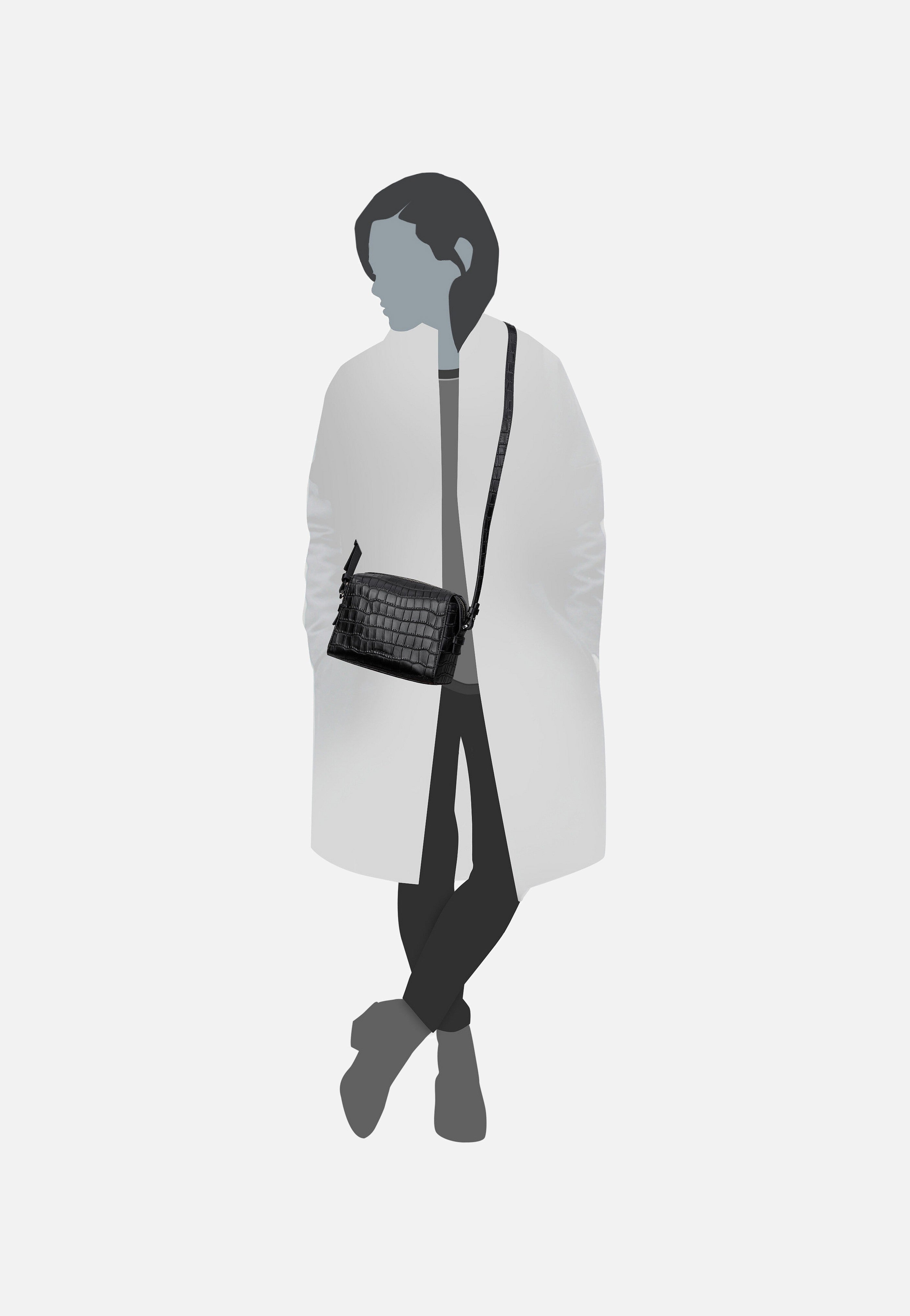 Liebeskind Berlin - Lou Croco 2 2155085 Black - Crossbody Bag | Women-Image