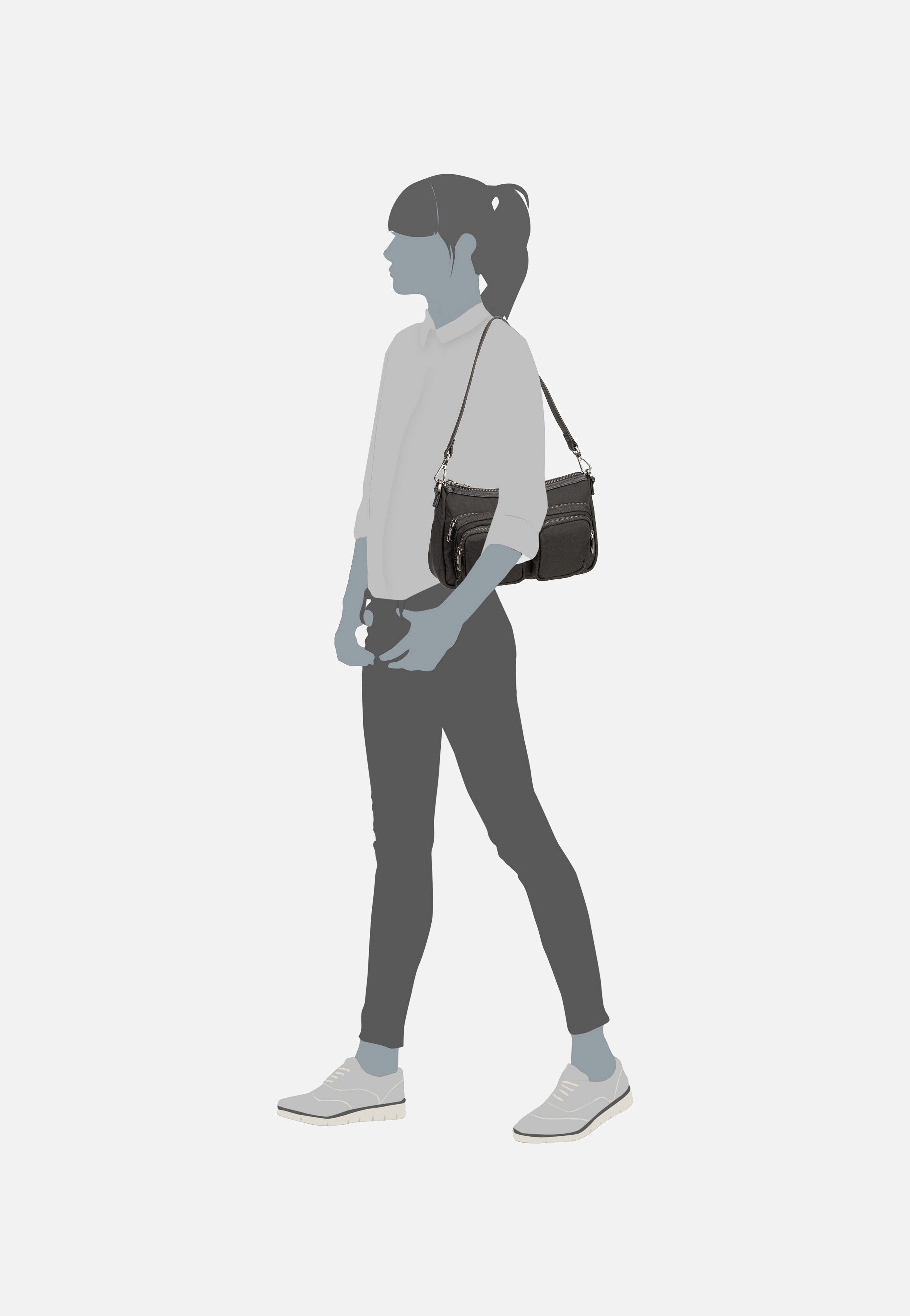 Liebeskind Berlin - Maia S Nylon Black - Shoulder Bag | Women-Image