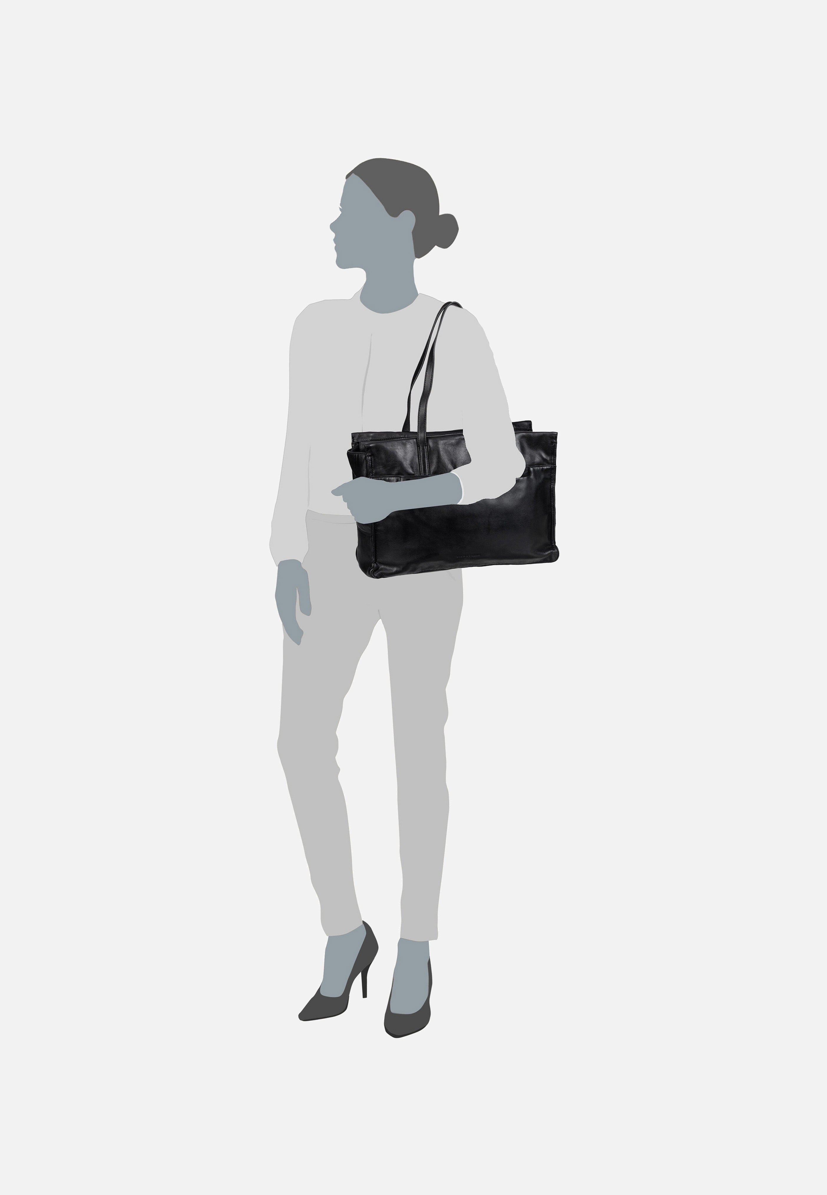 Liebeskind Berlin - Sky L 2159542 Black - Shopper | Women-Image