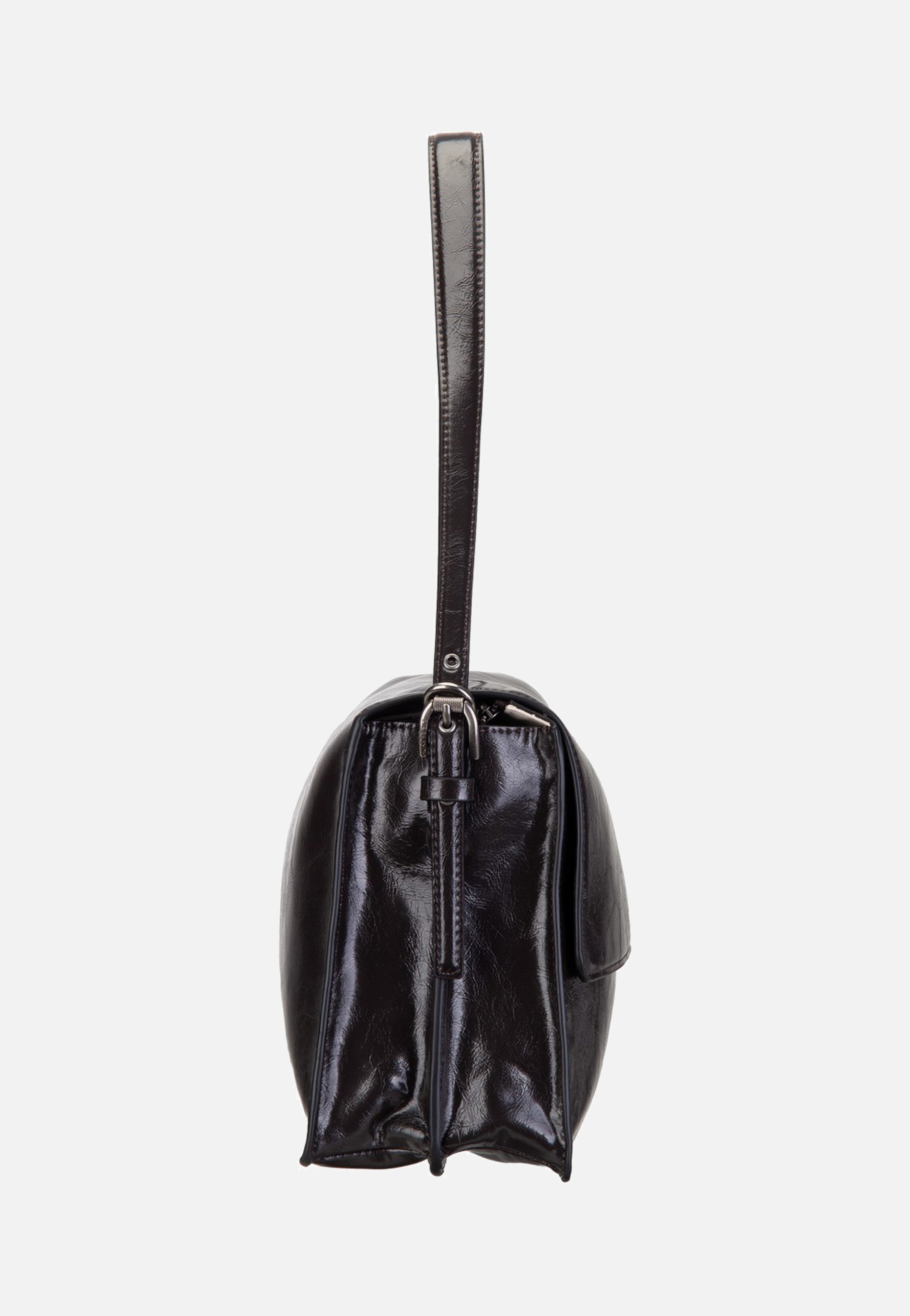 Liebeskind Berlin Audrey M Lack Distressed Deep Soil Crossbody Bag