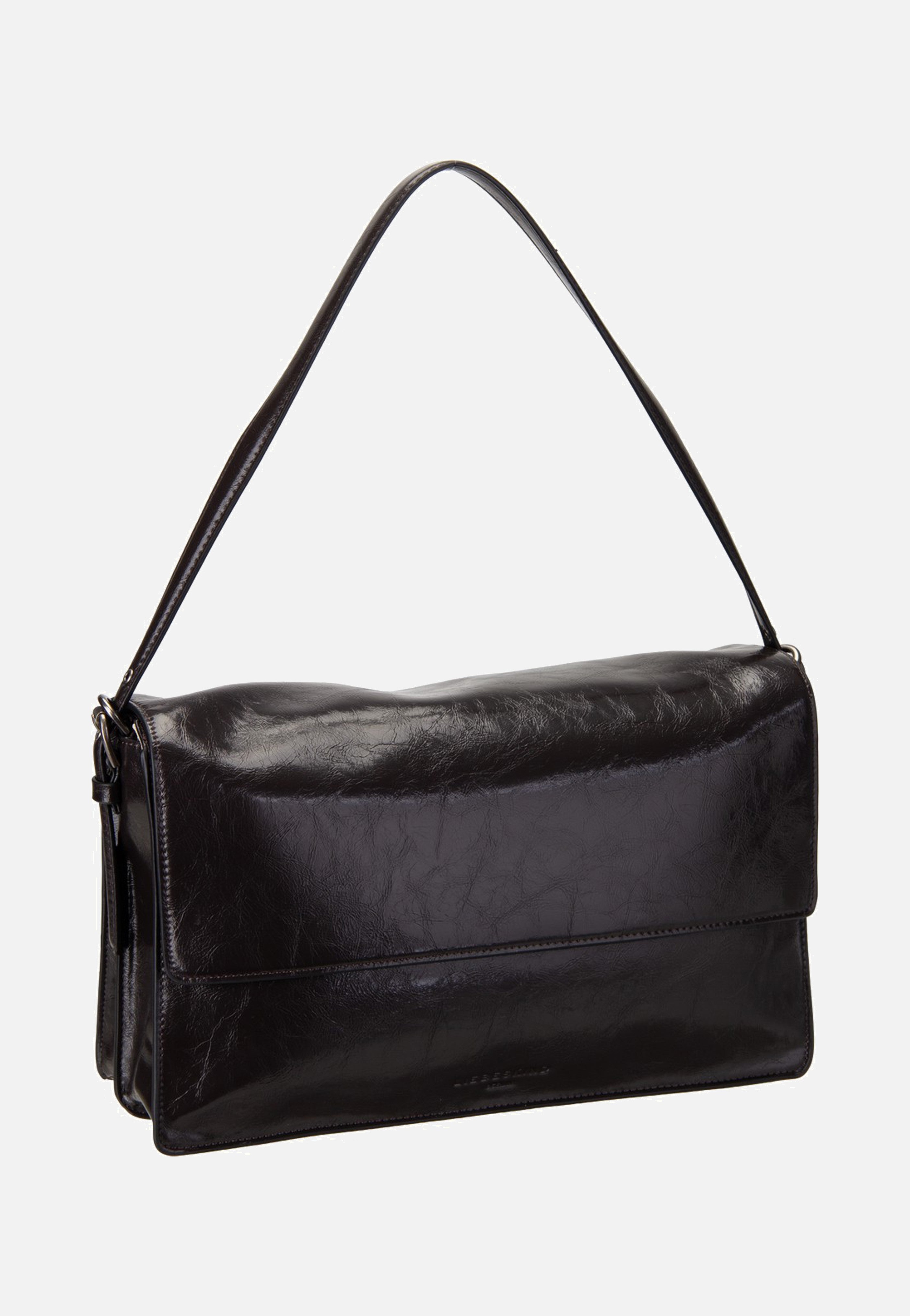 Liebeskind Berlin Audrey M Lack Distressed Deep Soil Crossbody Bag