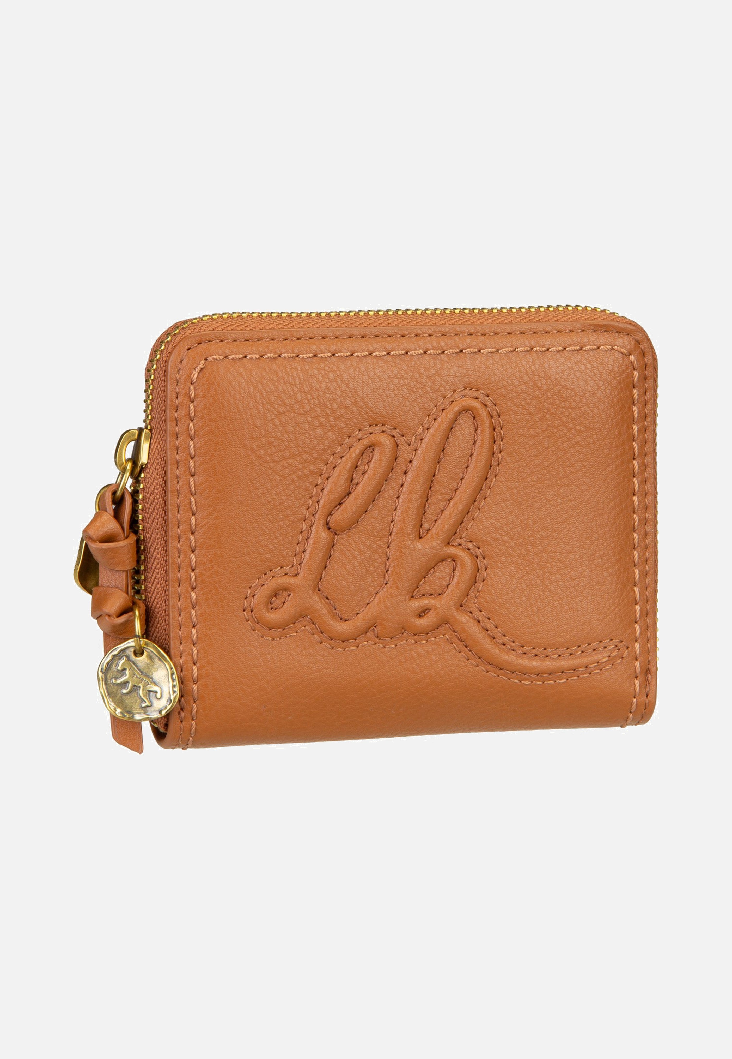 Liebeskind Berlin Capri Conny Cow natural Cognac Portemonnaie