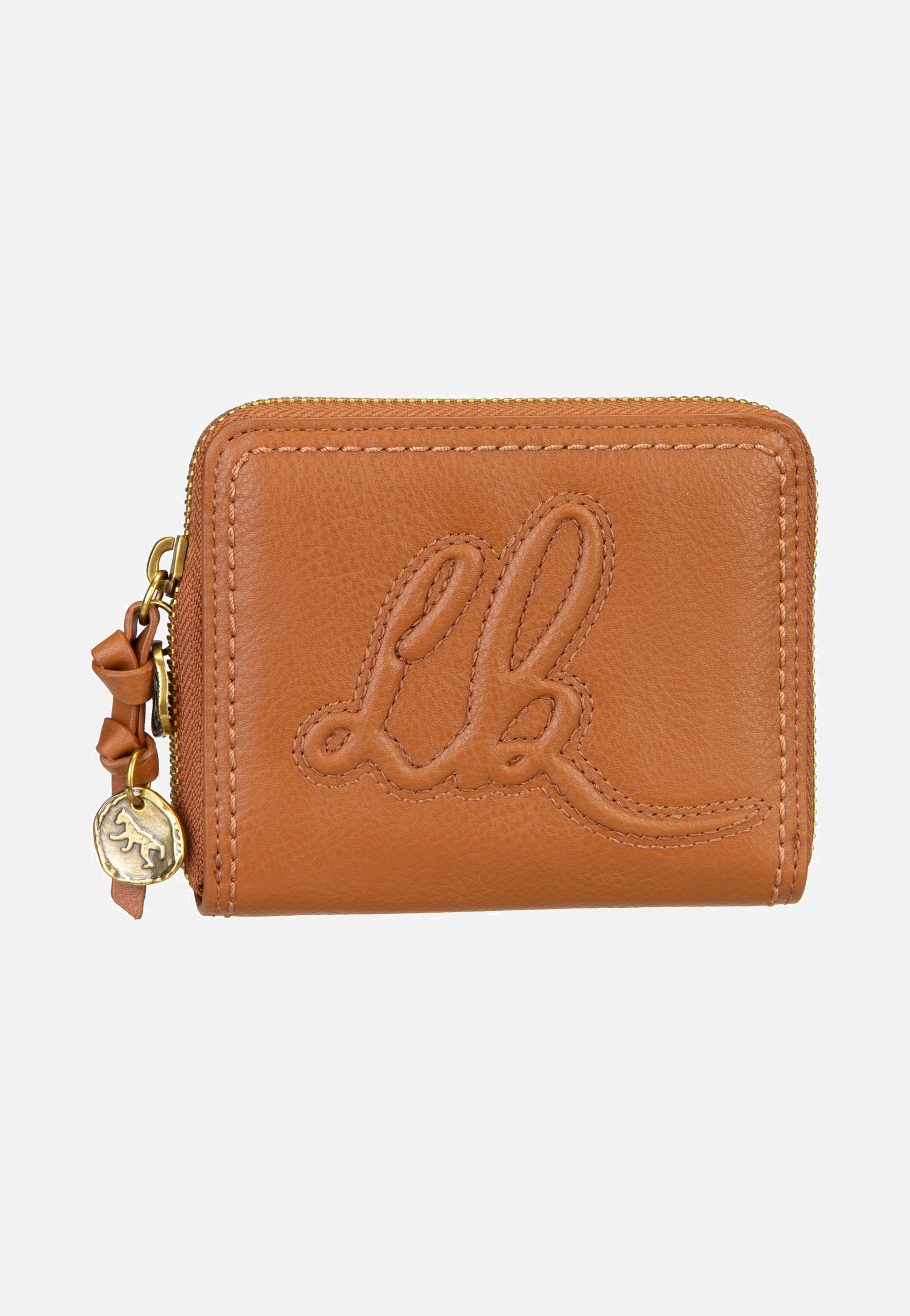 Liebeskind Berlin Capri Conny Cow natural Cognac Portemonnaie