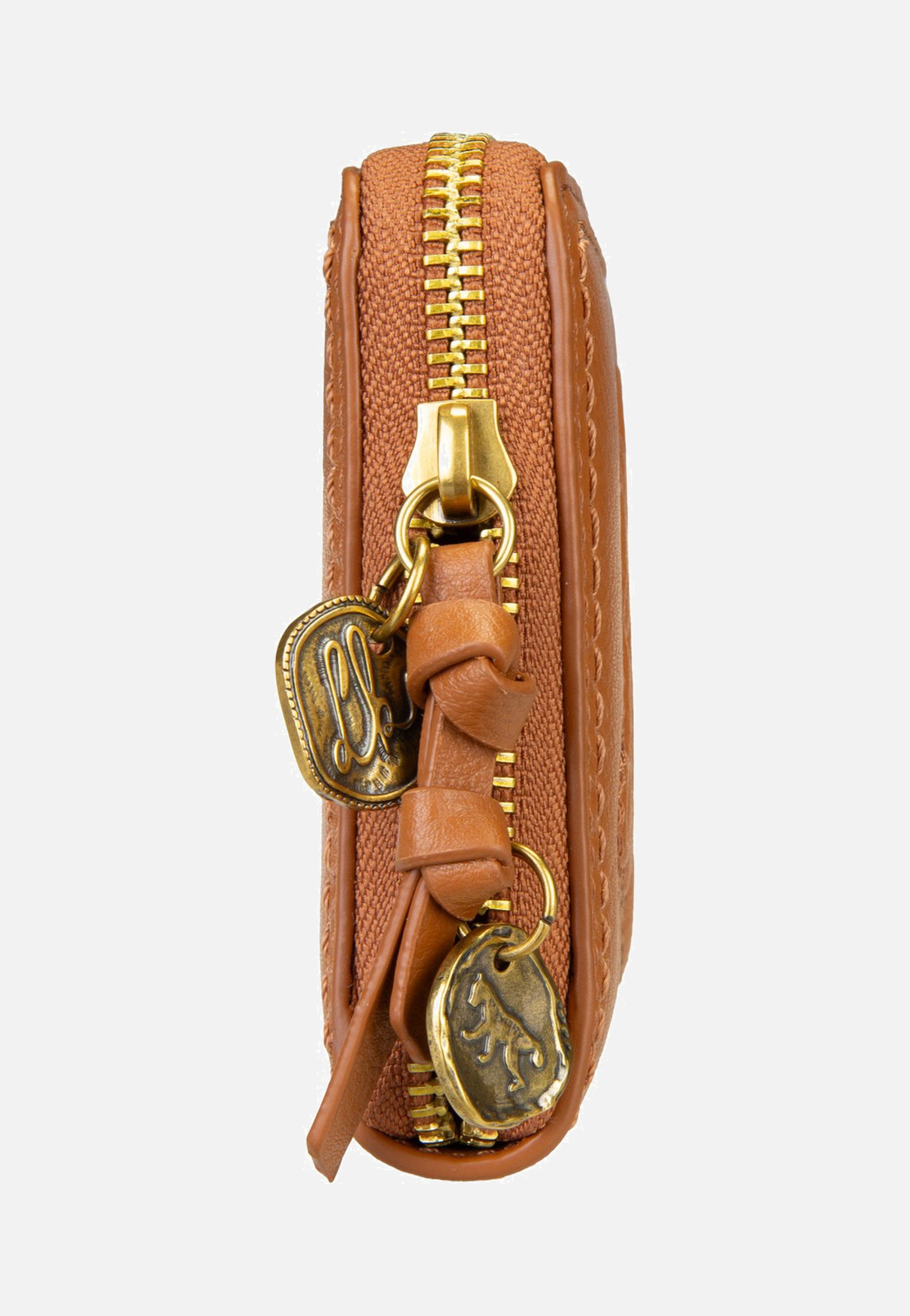Liebeskind Berlin Capri Conny Cow natural Cognac Portemonnaie