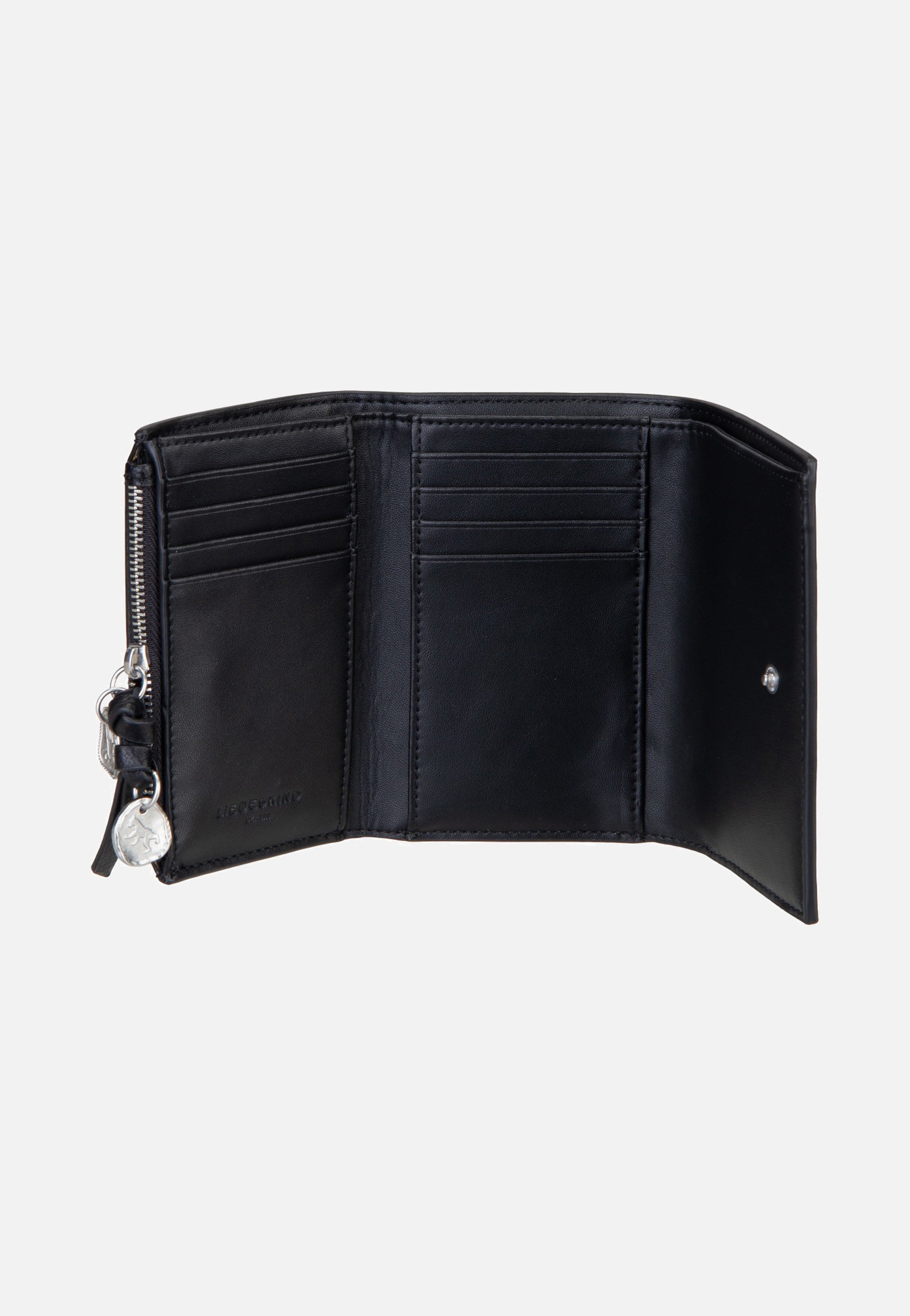 Liebeskind Berlin Capri Linn Cow Natural Black Wallet