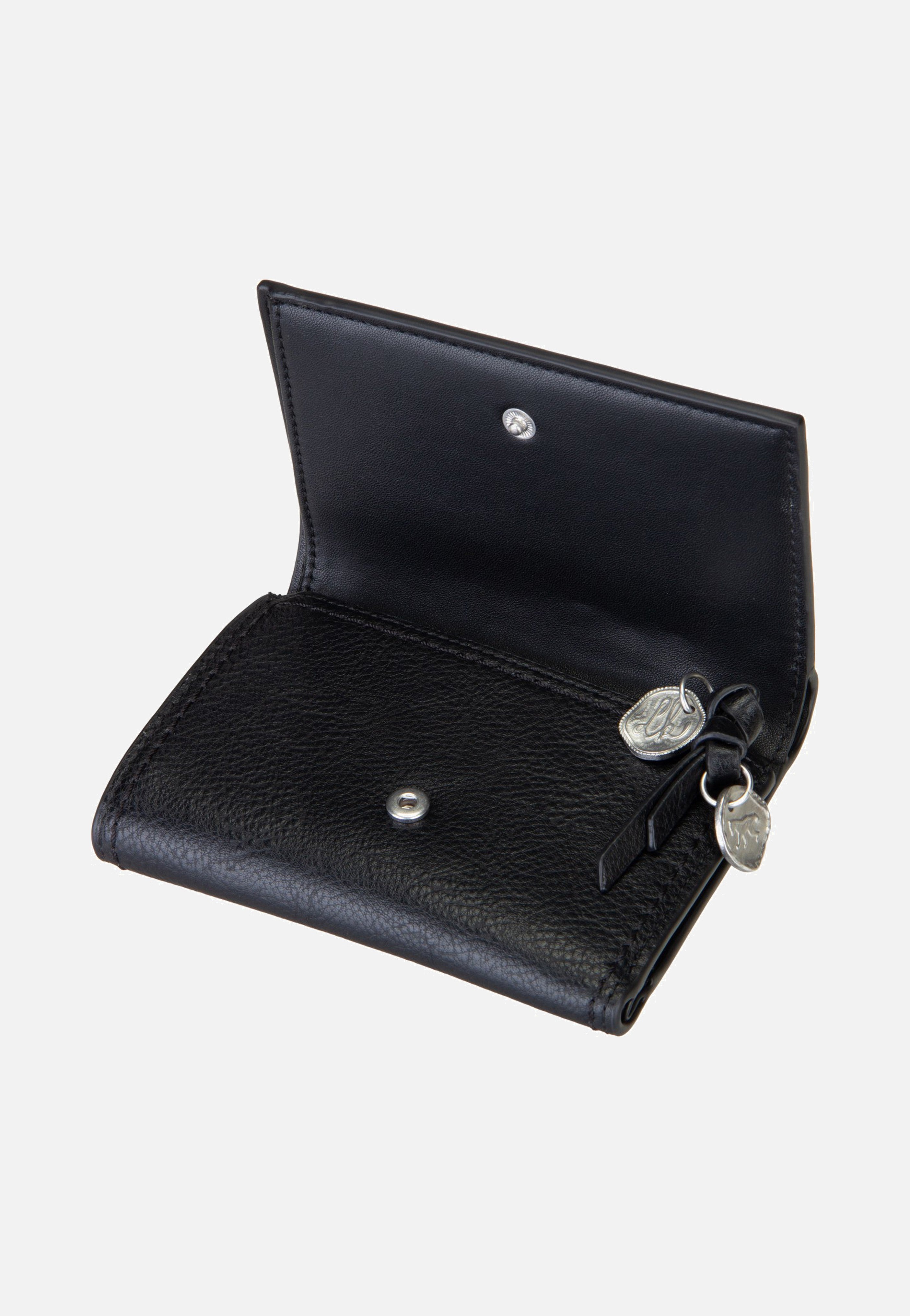 Liebeskind Berlin Capri Linn Cow Natural Black Wallet
