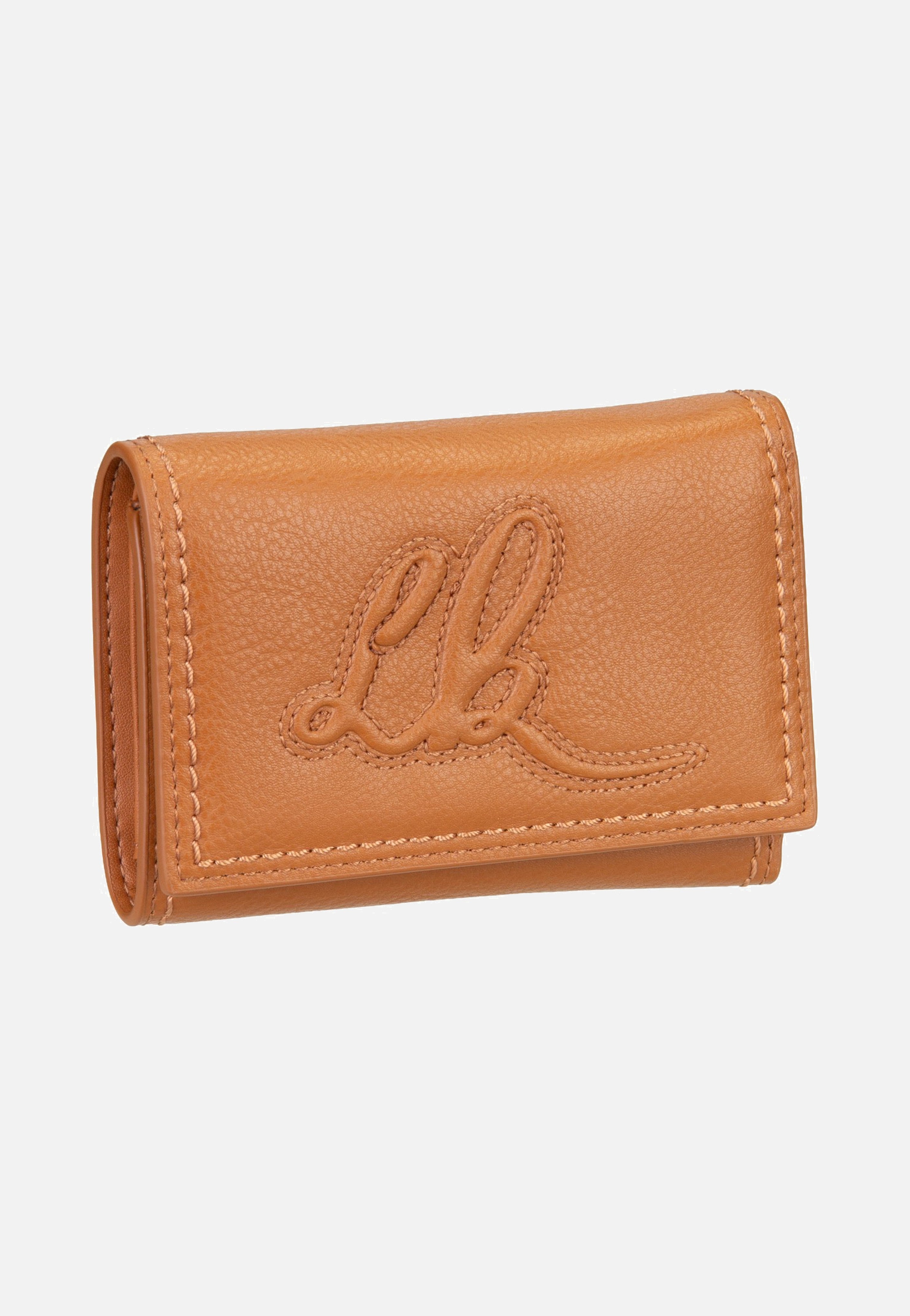 Liebeskind Berlin Capri Linn Cow Natural Cognac Wallet