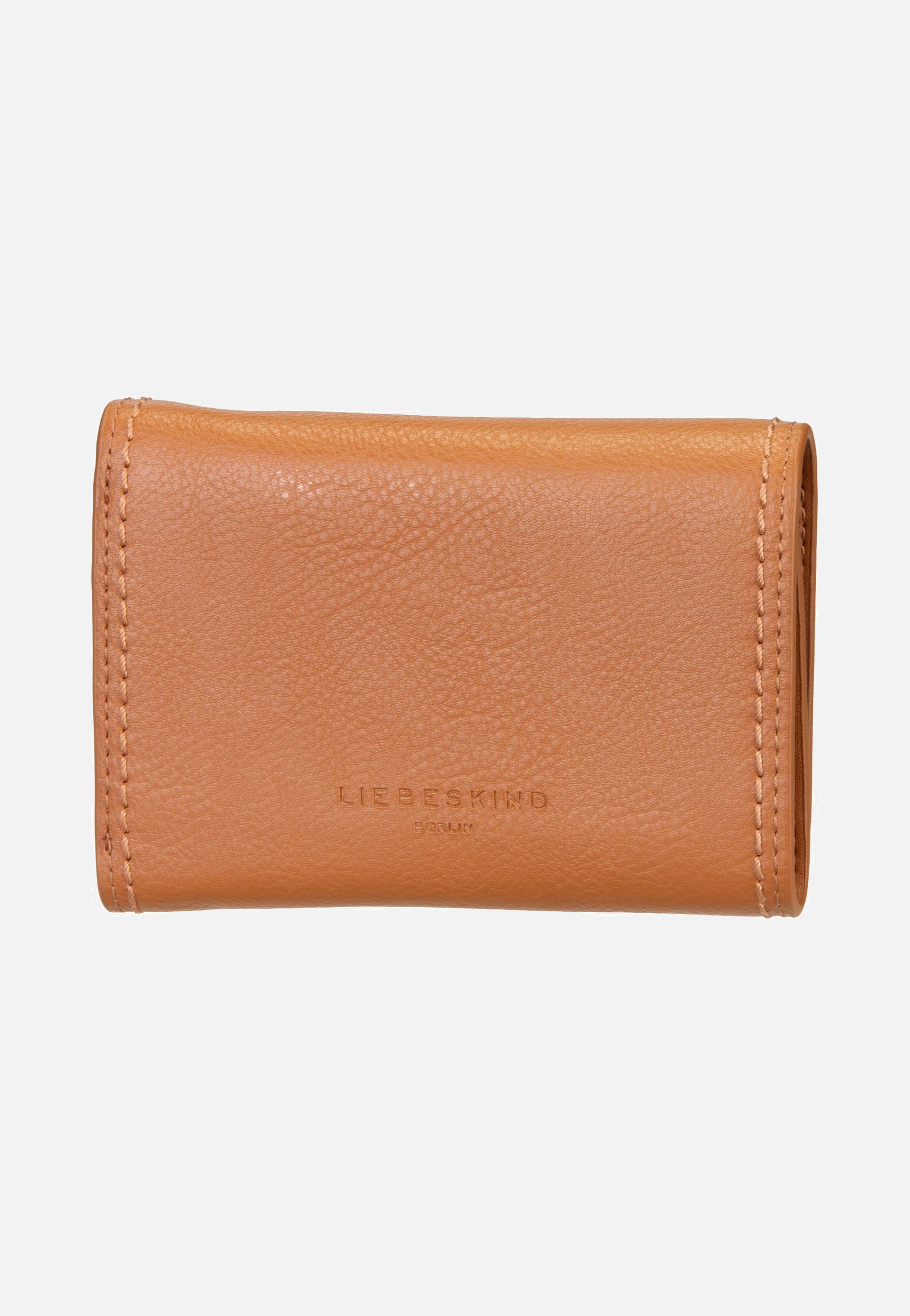 Liebeskind Berlin Capri Linn Cow Natural Cognac Wallet
