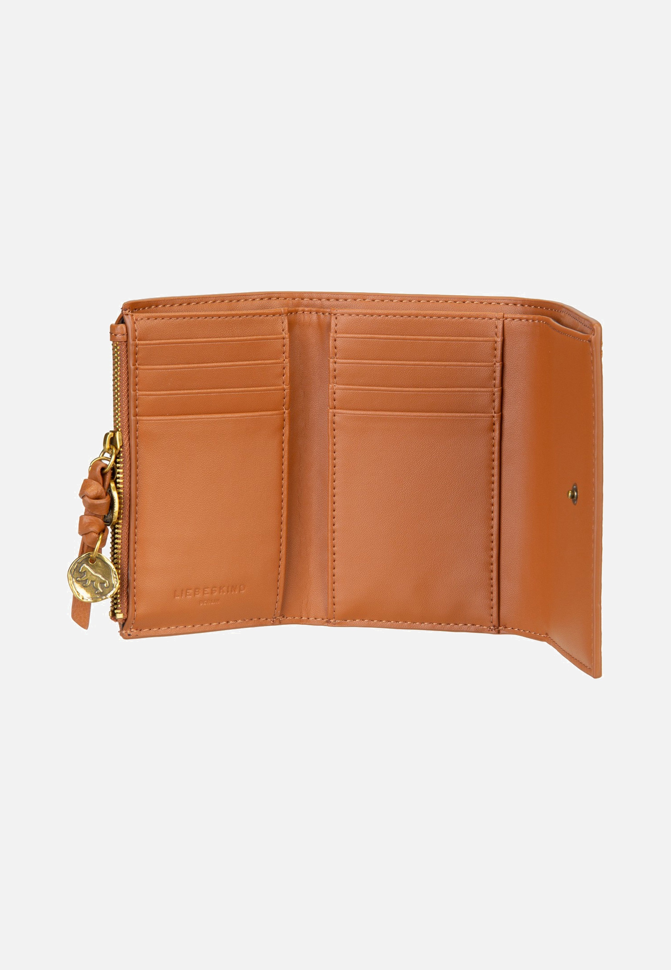 Liebeskind Berlin Capri Linn Cow Natural Cognac Wallet