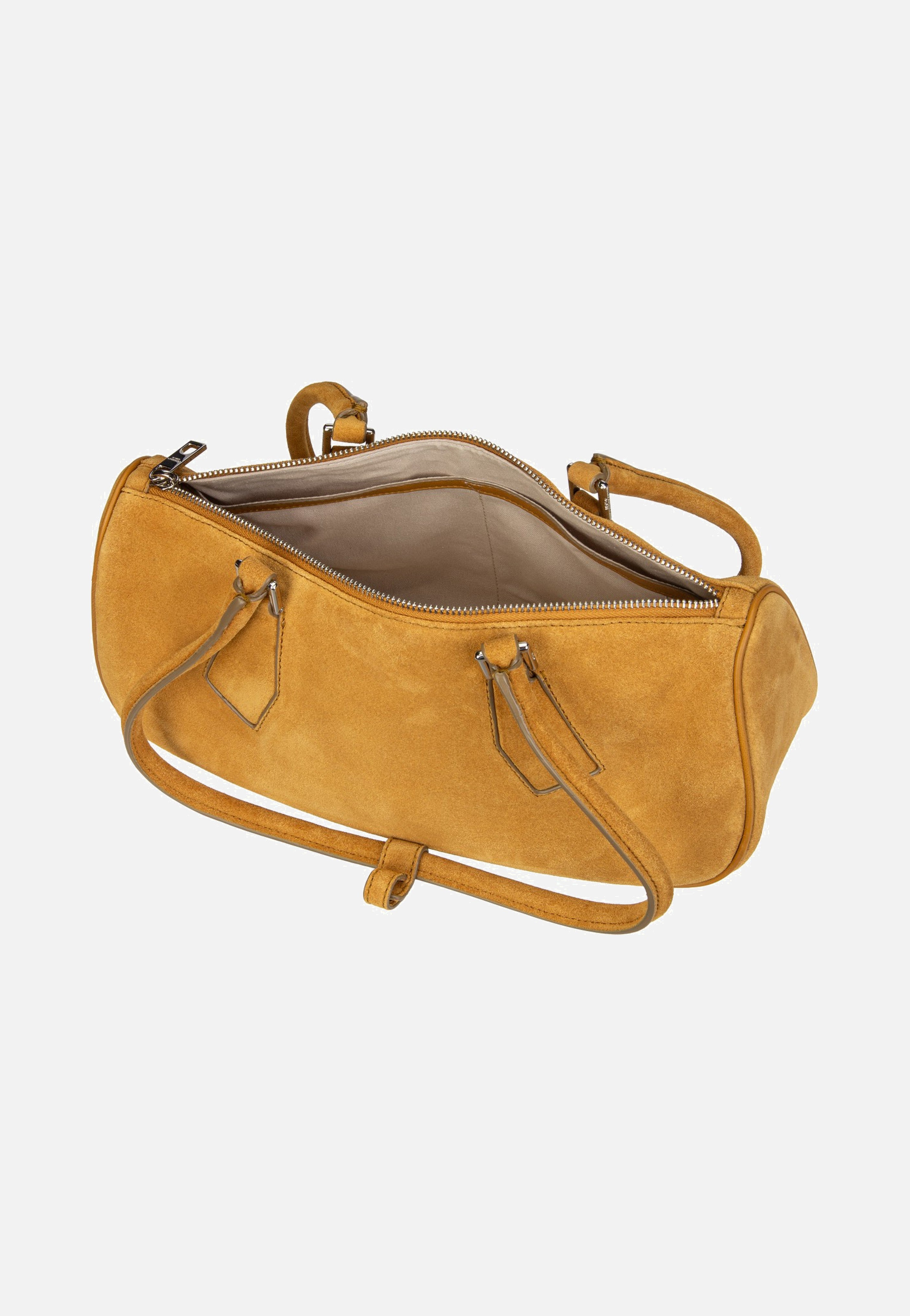 Liebeskind Berlin Cecile Satchel M Suede Honey Suede Satchel