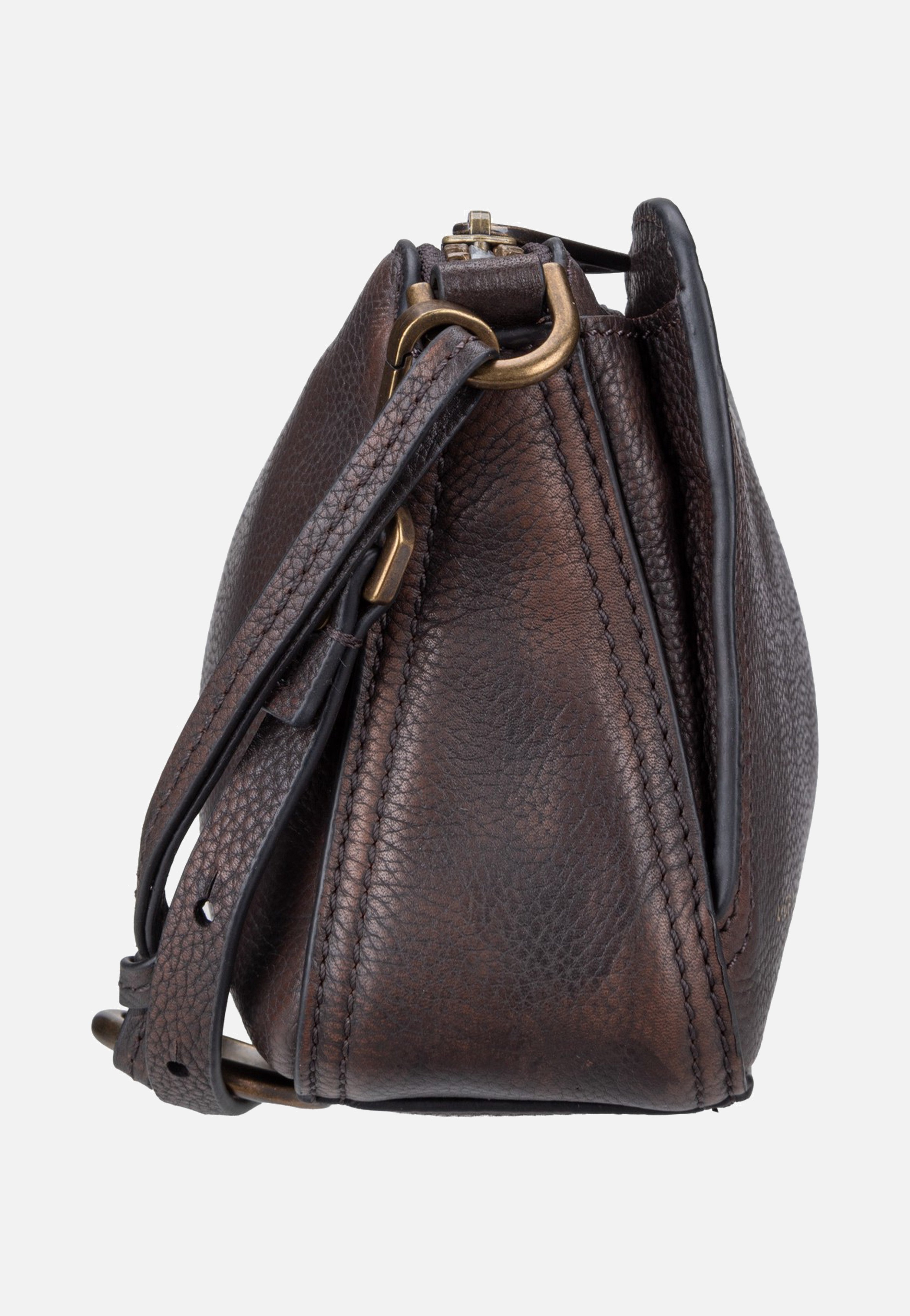 Liebeskind Berlin Clarice II Crosbody M Vintage Pebble Deep Soil Crossbody Bag