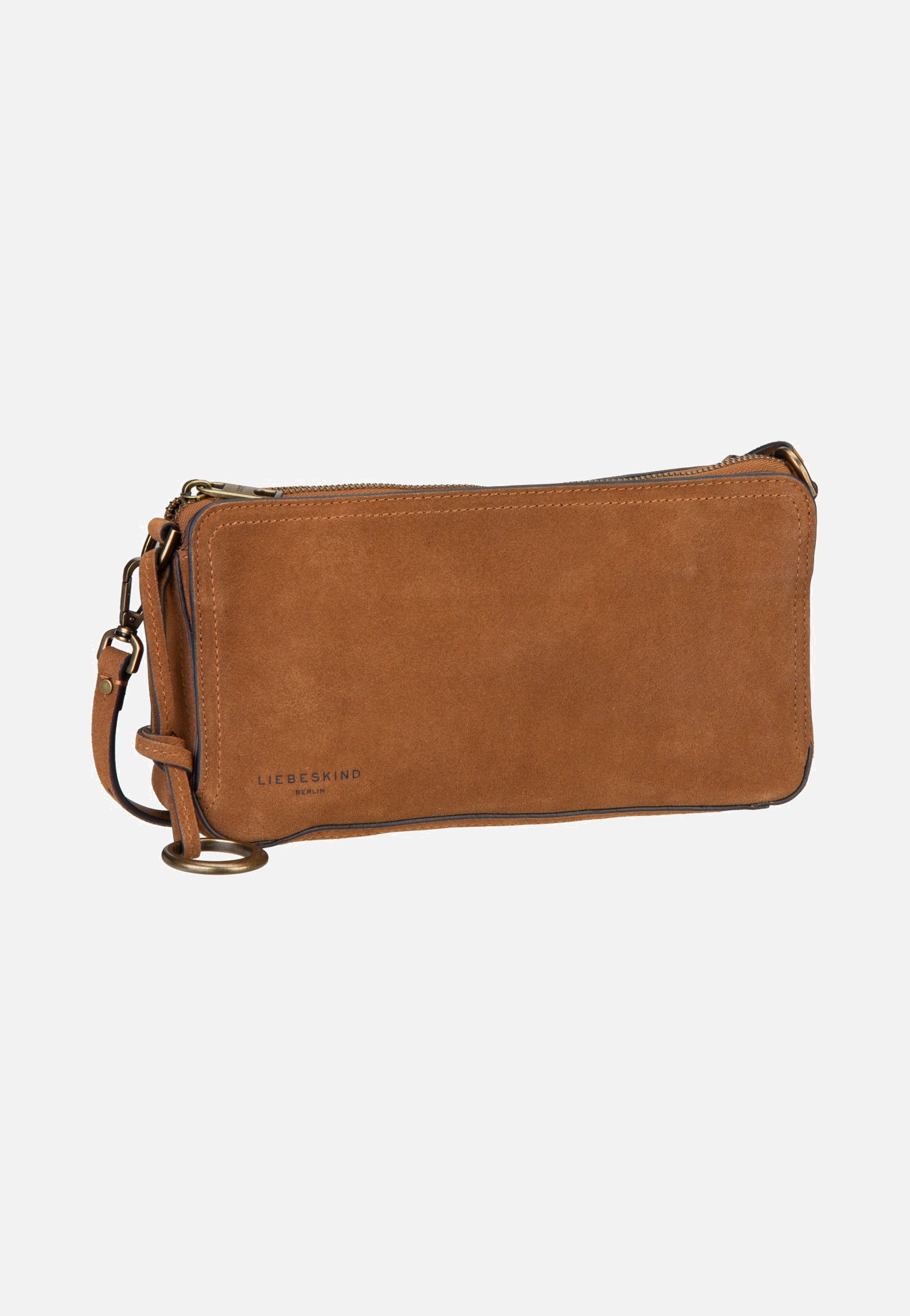 Liebeskind Berlin Clarice II Crossbody M Hydro Suede Brown Crossbody Bag